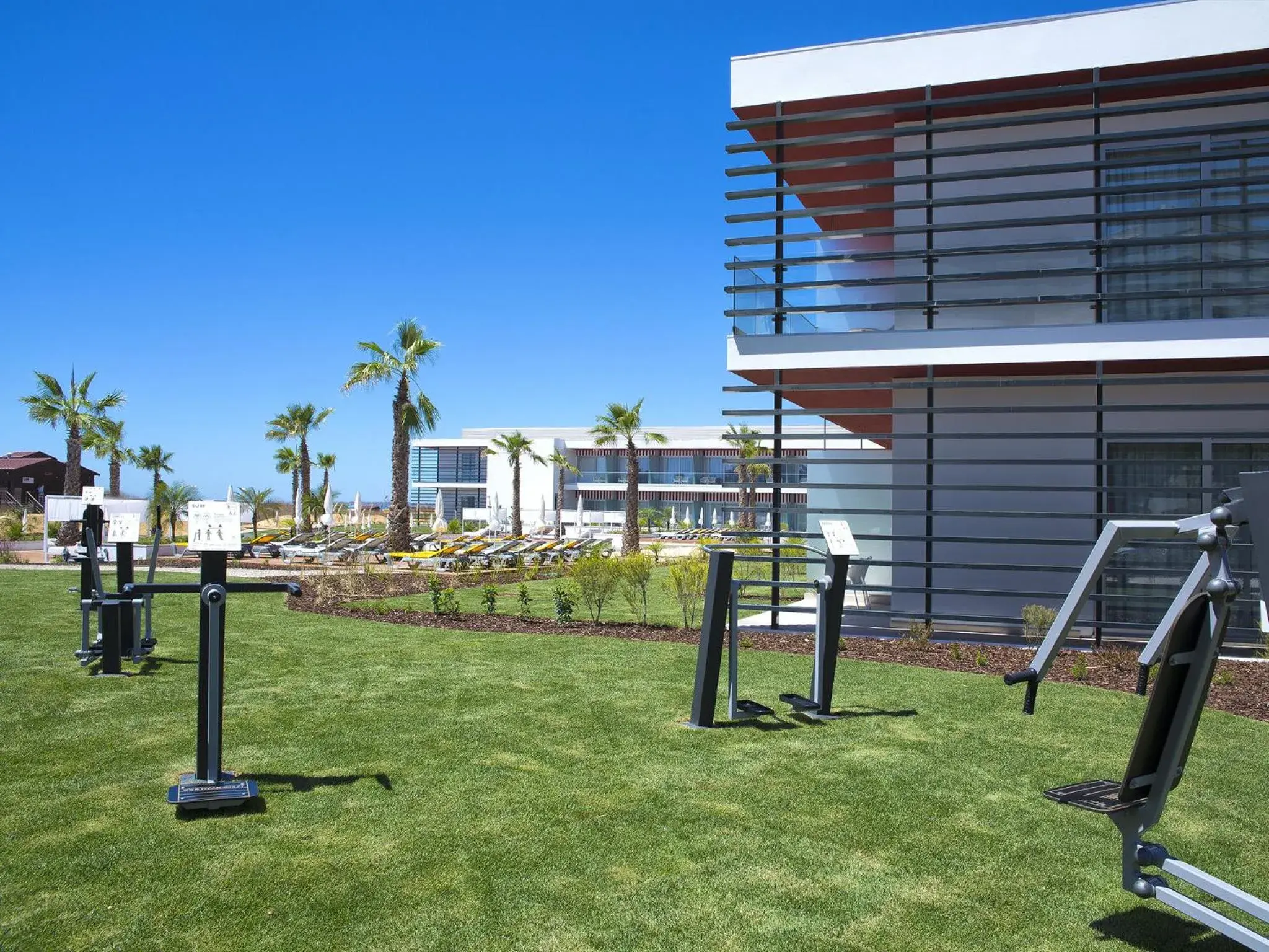 Fitness centre/facilities, Children's Play Area in Pestana Alvor South Beach Premium Suite Hotel