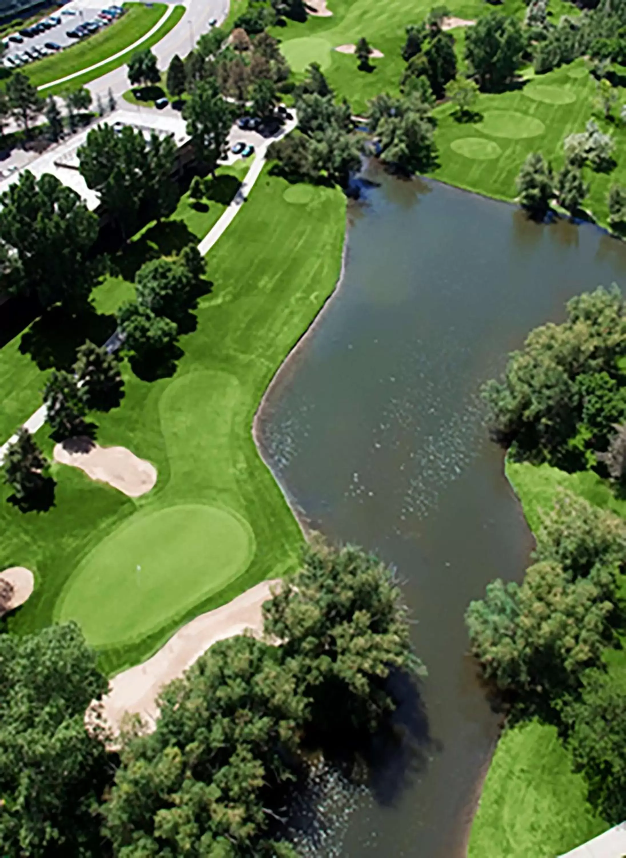 Golfcourse, Bird's-eye View in The Inverness Denver, a Hilton Golf & Spa Resort