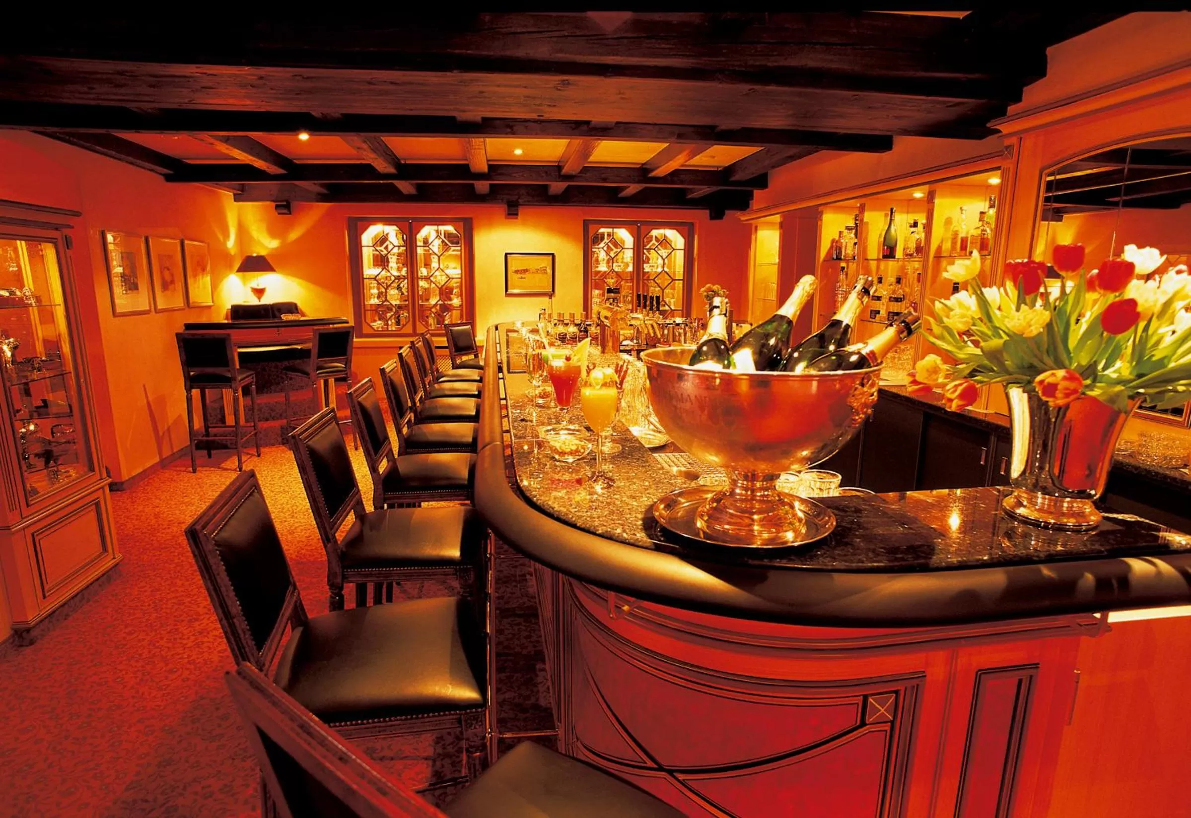 Lounge or bar in Treschers Schwarzwald Hotel
