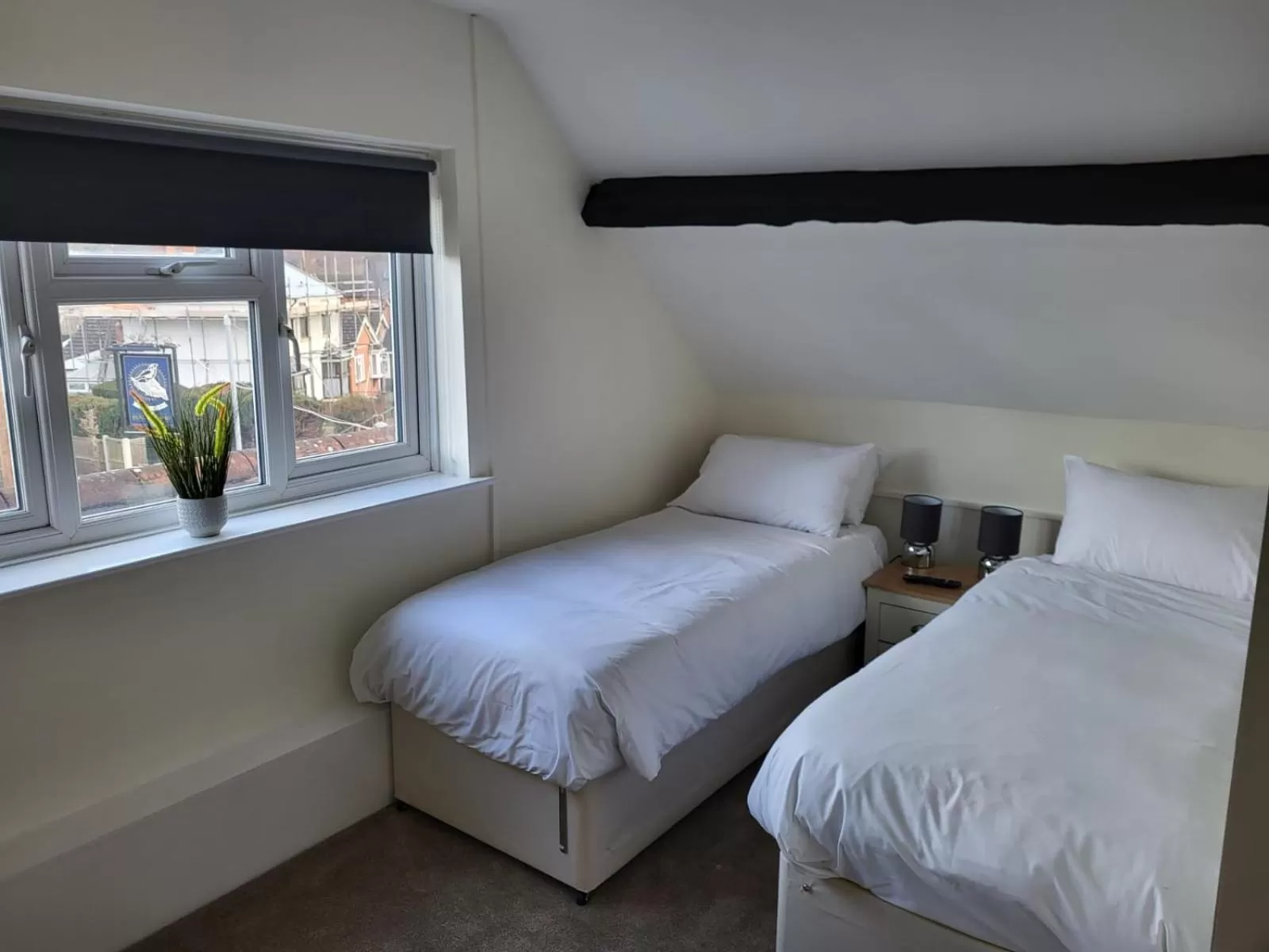 Bed in The Bird in Hand