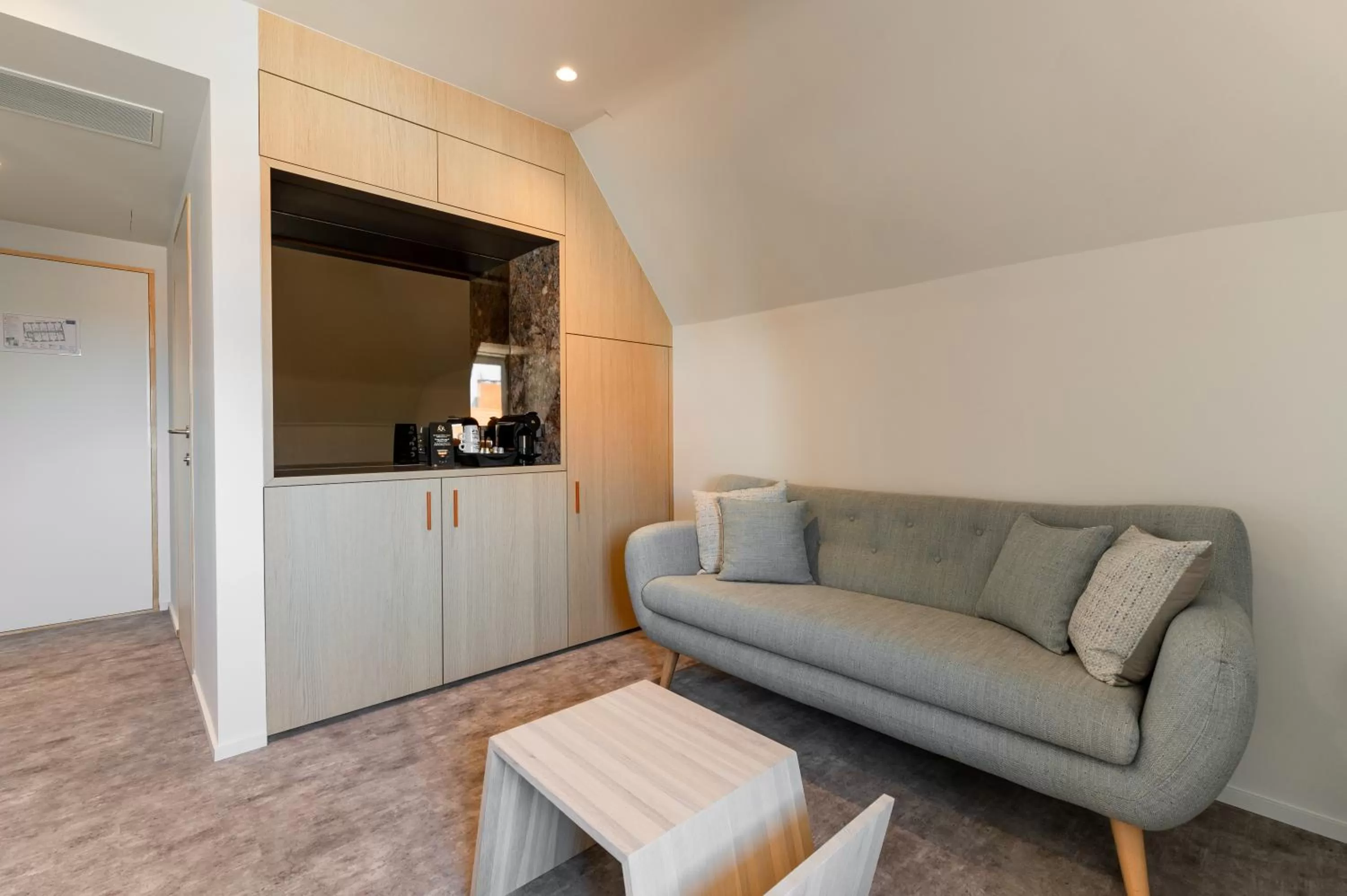 Living room in Hotel Le Bois De Bruges