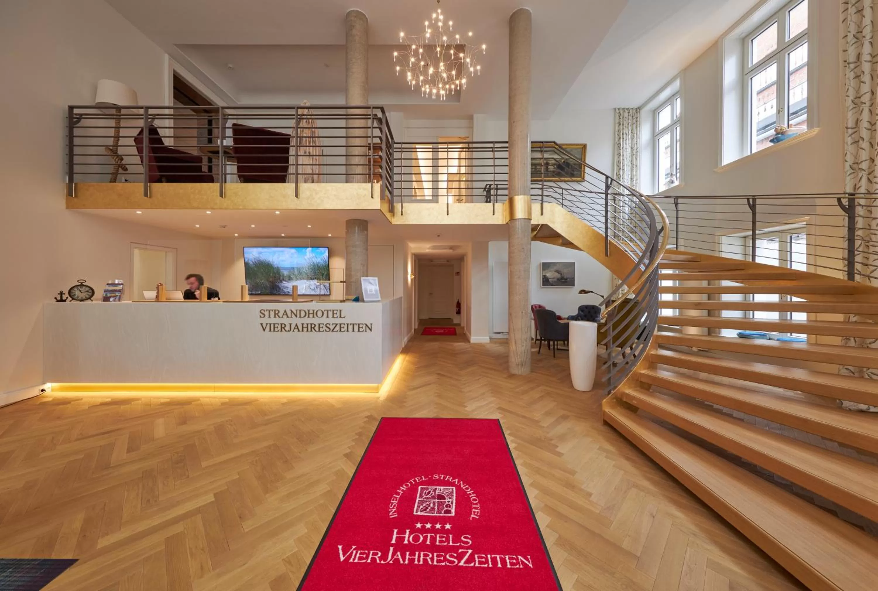 Facade/entrance in Strandhotel VierJahresZeiten