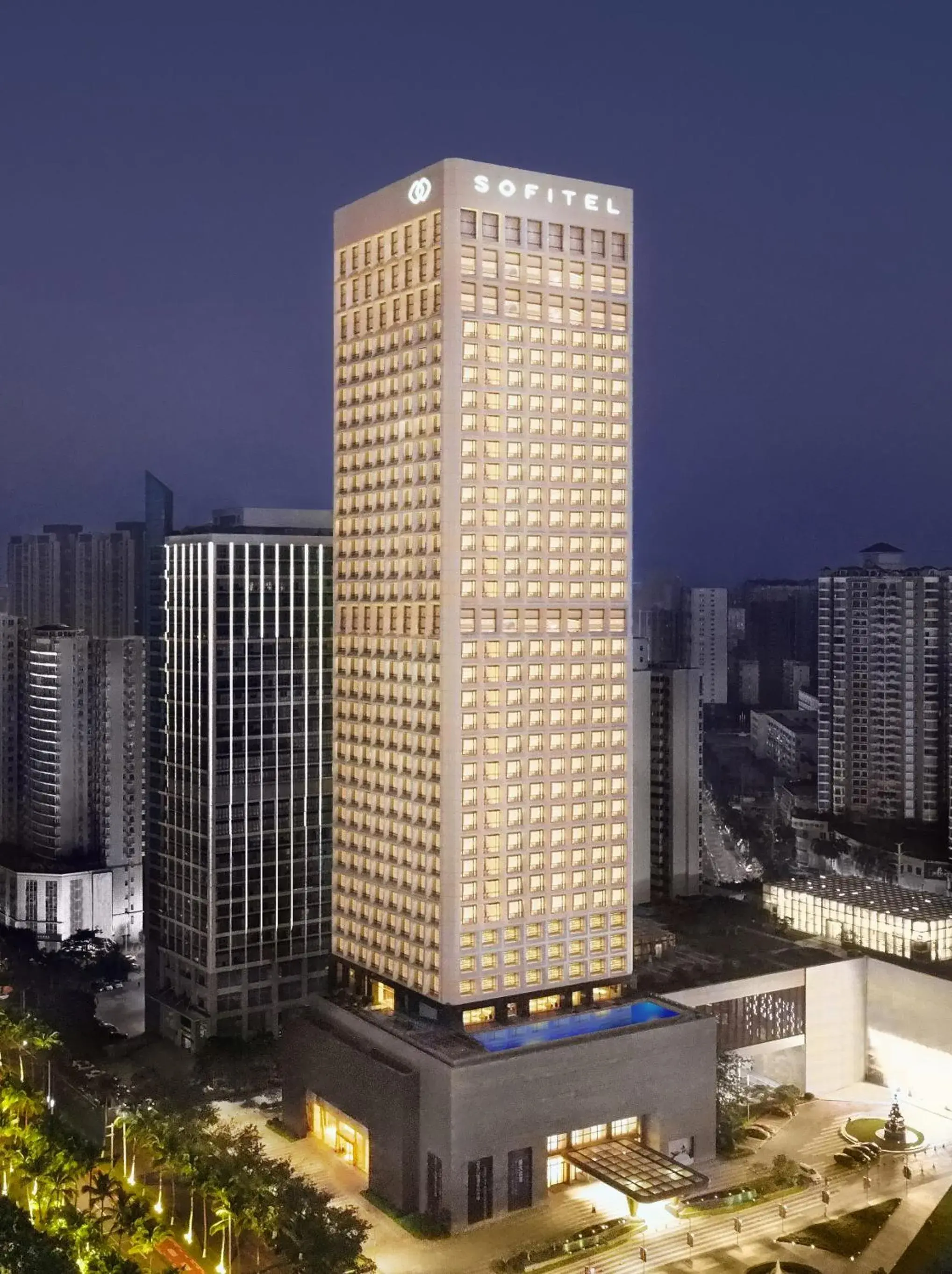 Property building in Sofitel Haikou