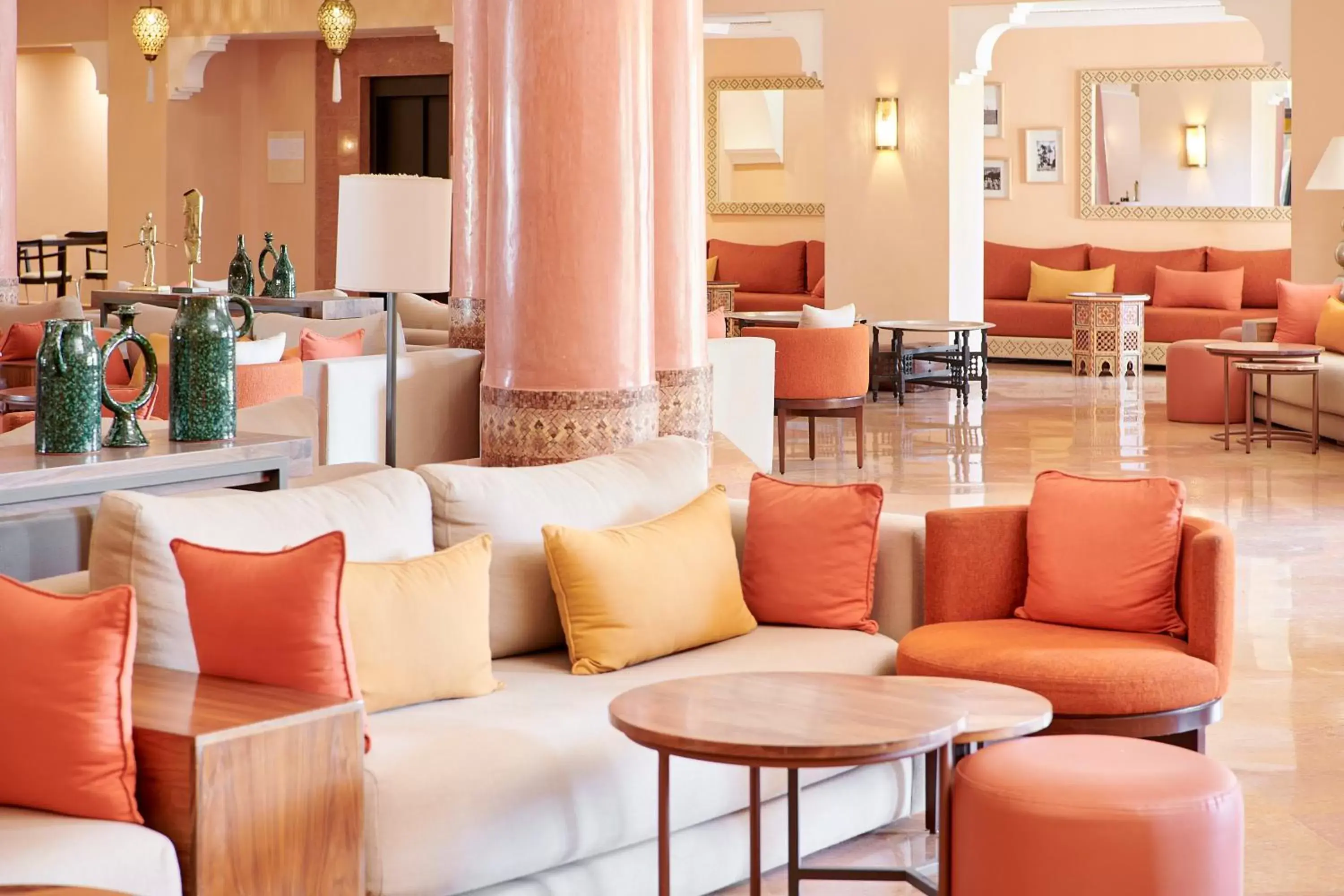 Lobby or reception, Lounge/Bar in Iberostar Club Palmeraie Marrakech All Inclusive