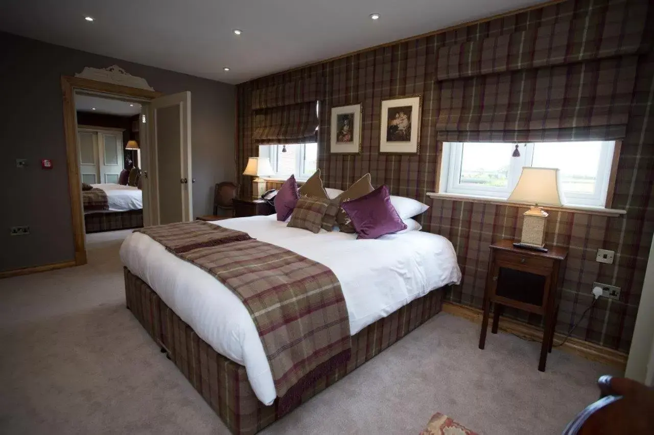 Bed in Ye Olde Bell Hotel & Spa