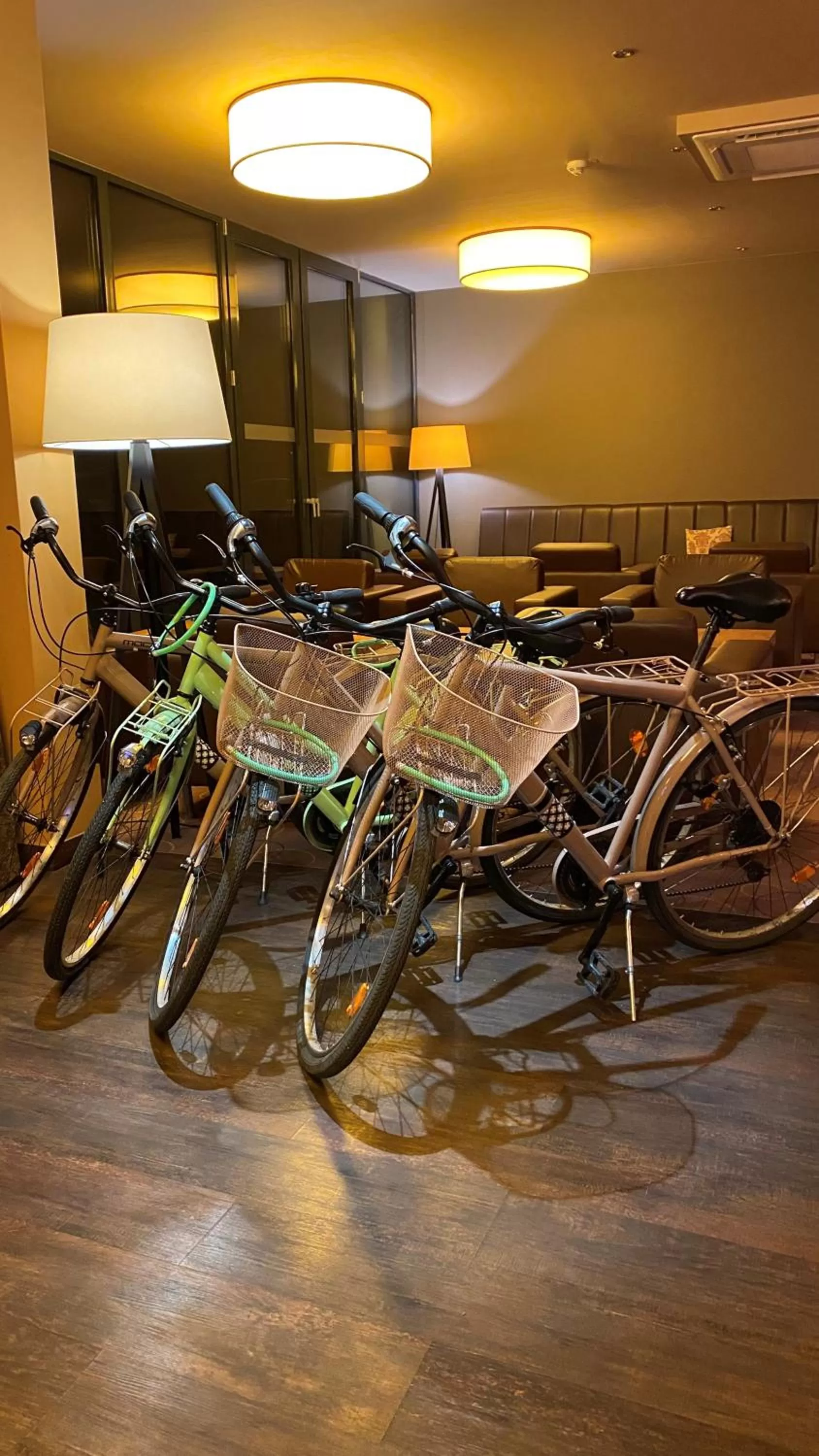 Cycling in Hotel Bacchus