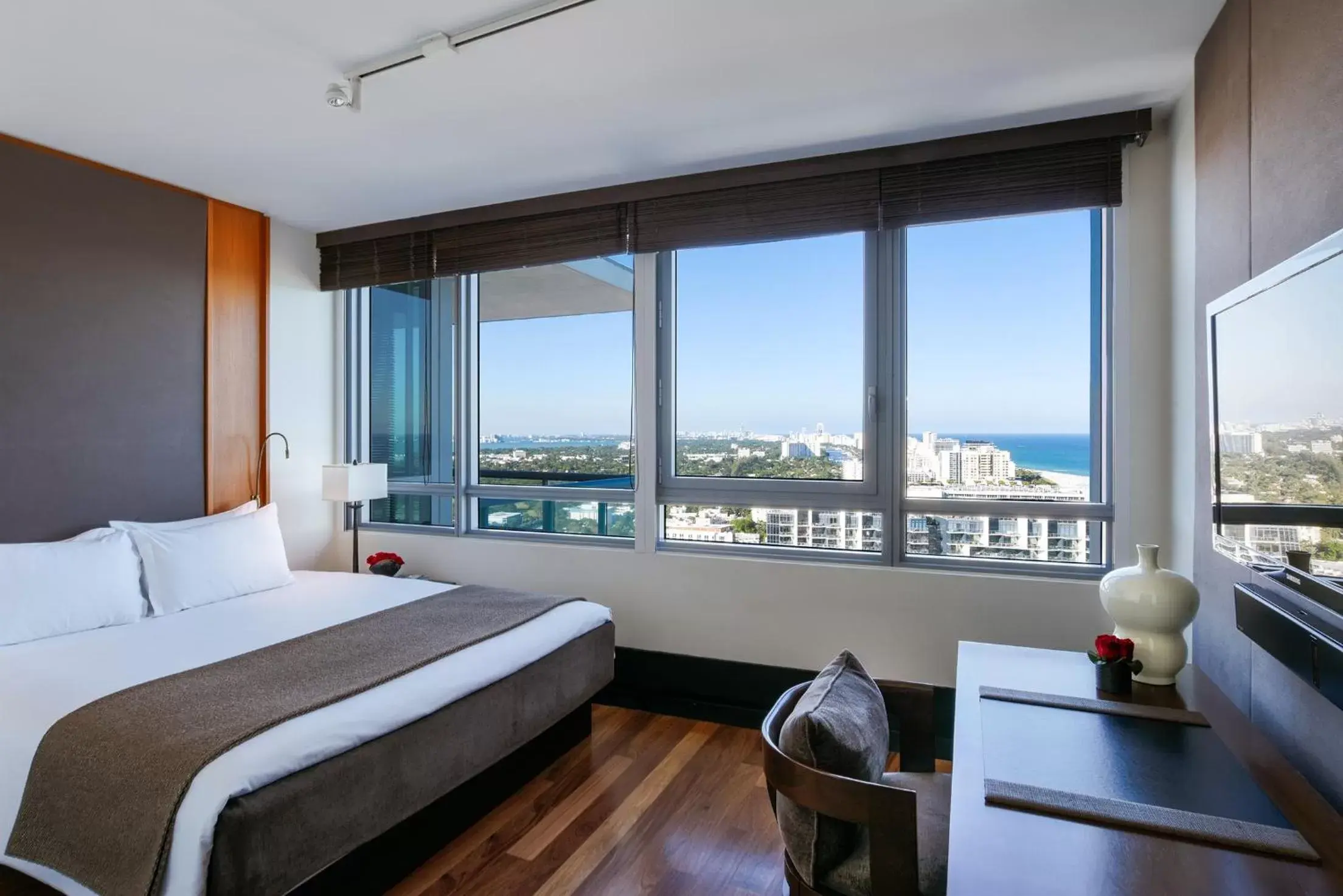 Bedroom in The Setai, Miami Beach