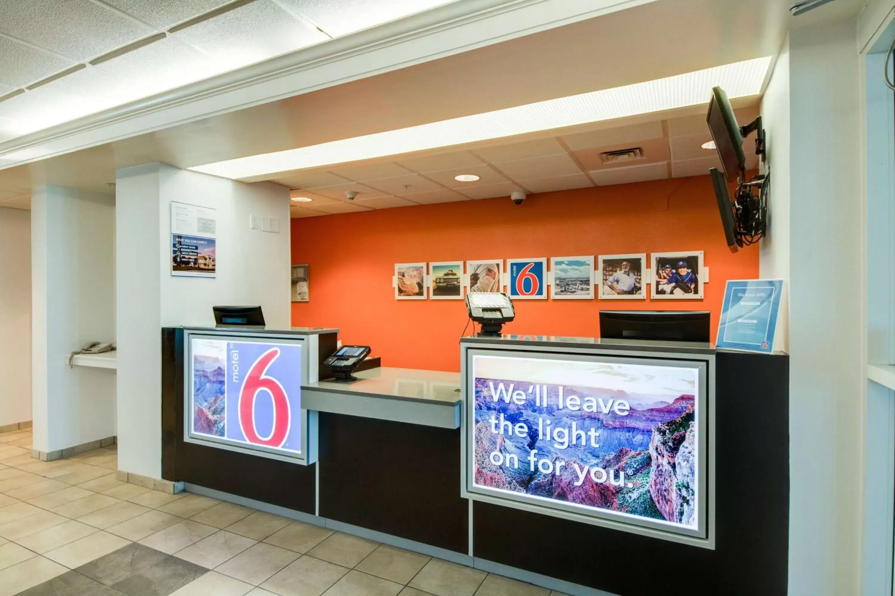 Lobby or reception, Lobby/Reception in Motel 6-Brownsville, TX