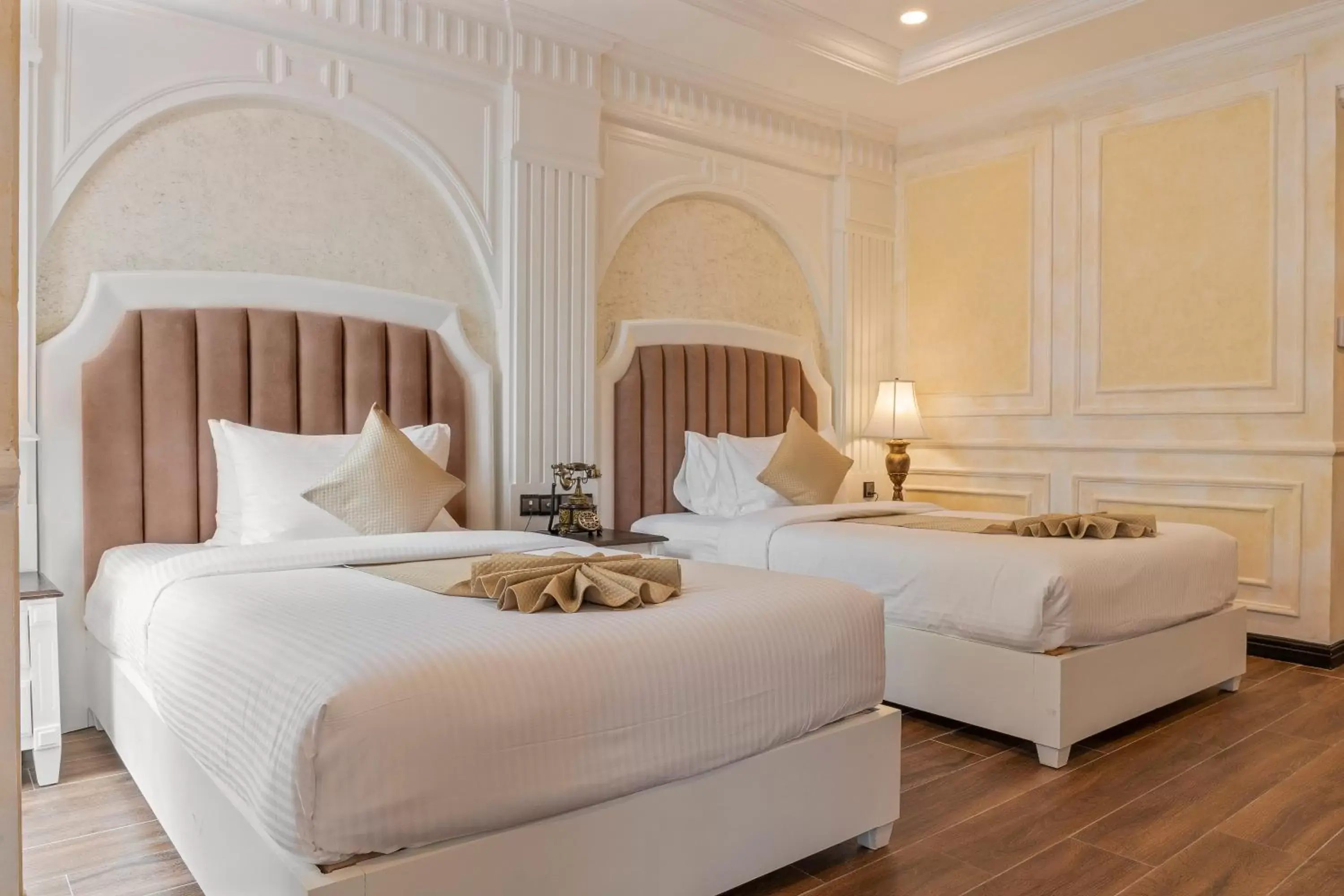 Bed in Anik Palace Hotel