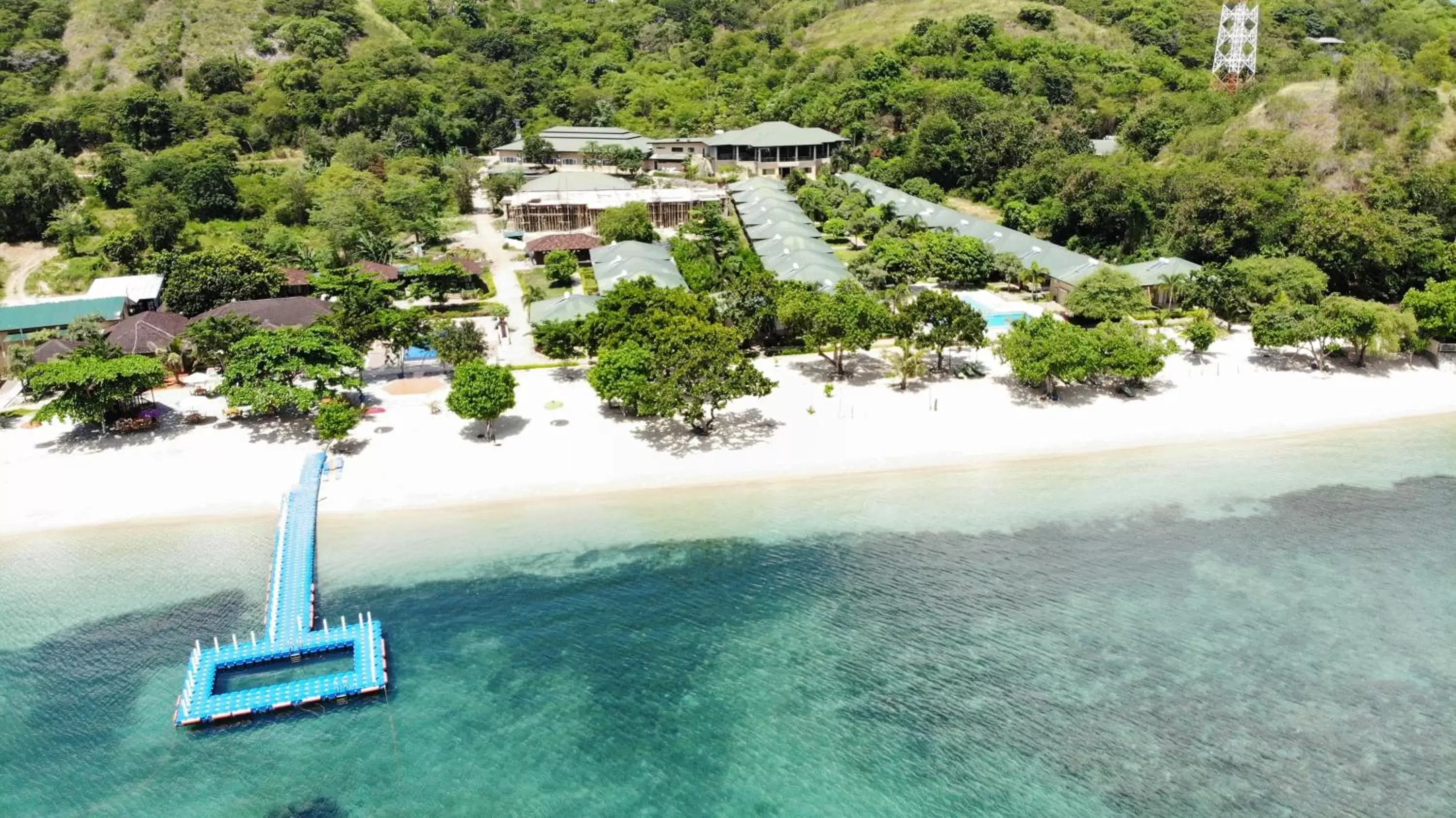 Beach, Bird's-eye View in Sylvia Beach Villa