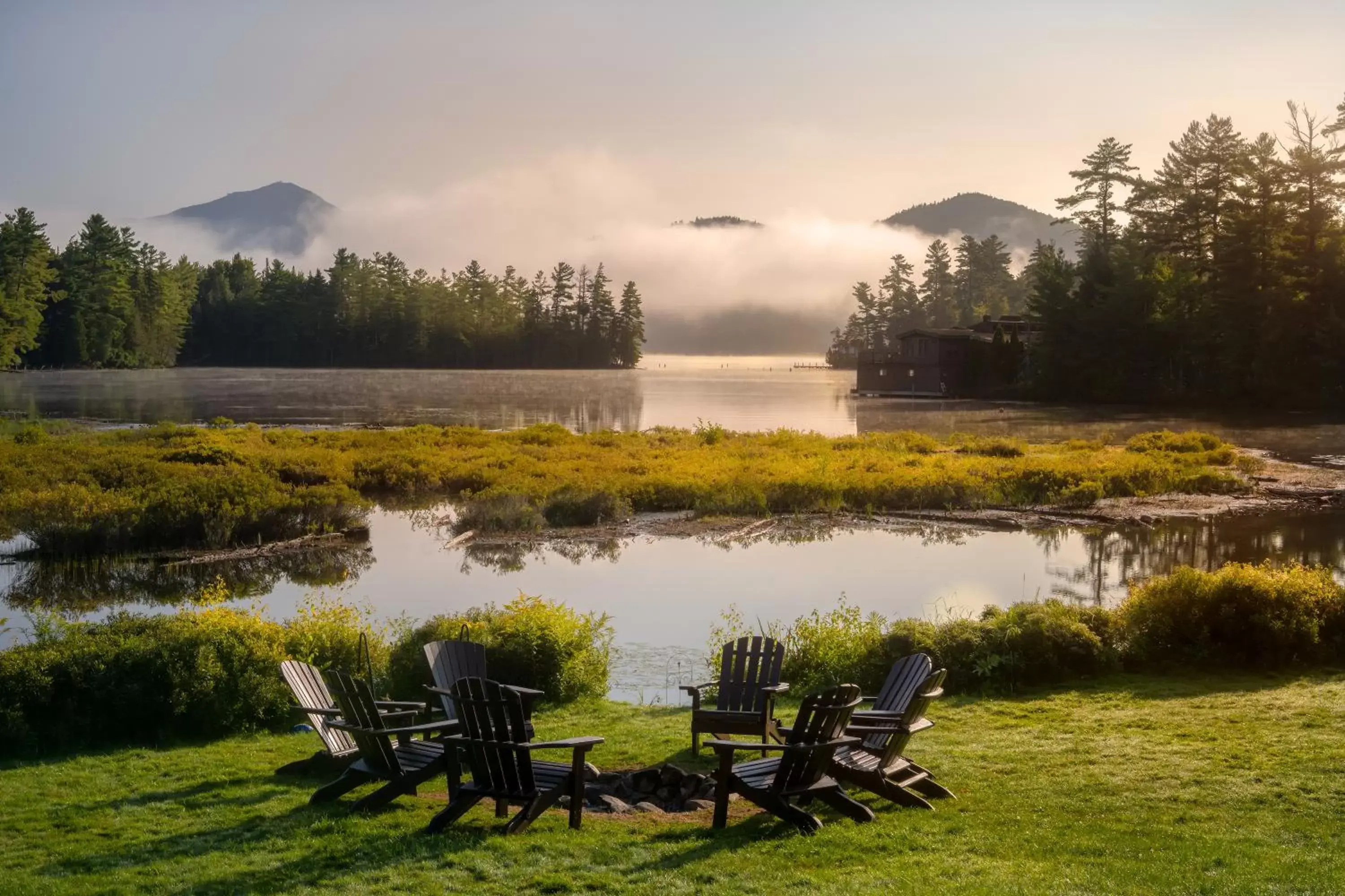 Natural landscape in Placid Bay Hotel