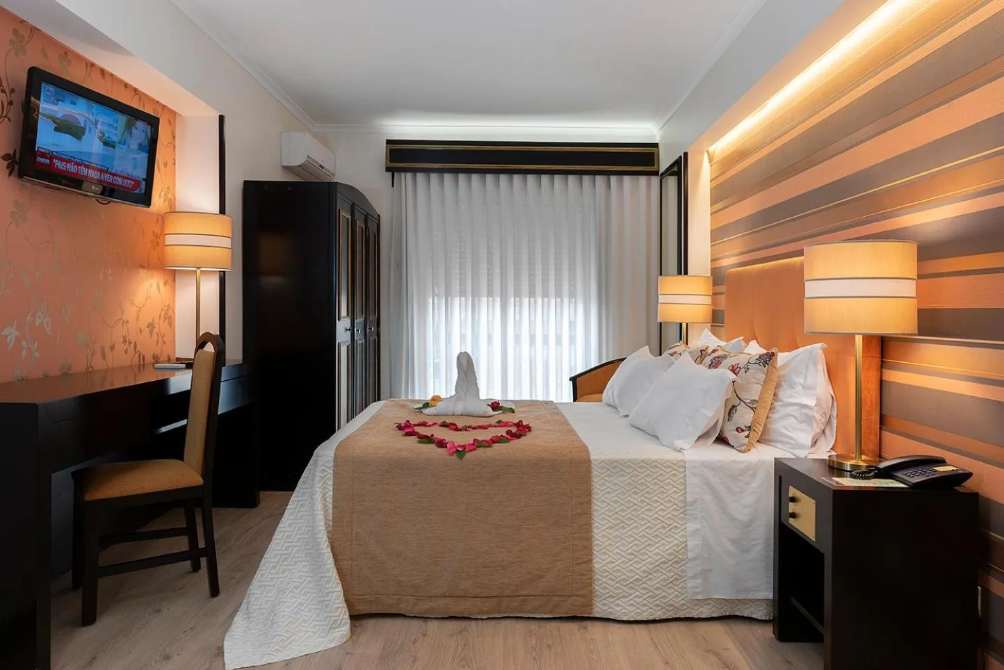 Bedroom, Bed in Hotel Jardim