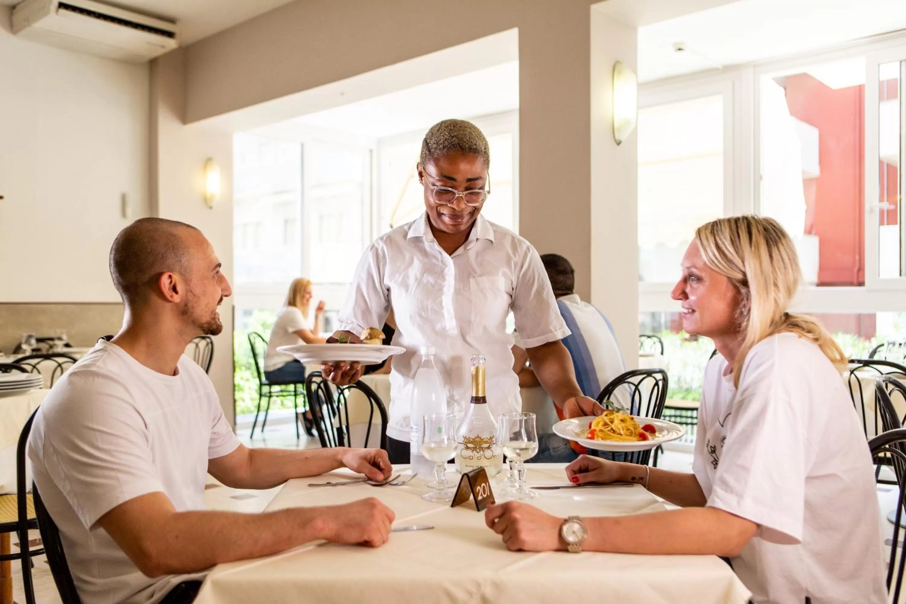 Restaurant/places to eat in Hotel Christian Ideale Per Famiglie