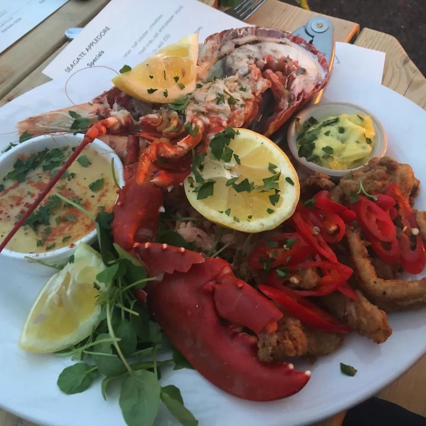 Restaurant/places to eat in The Seagate