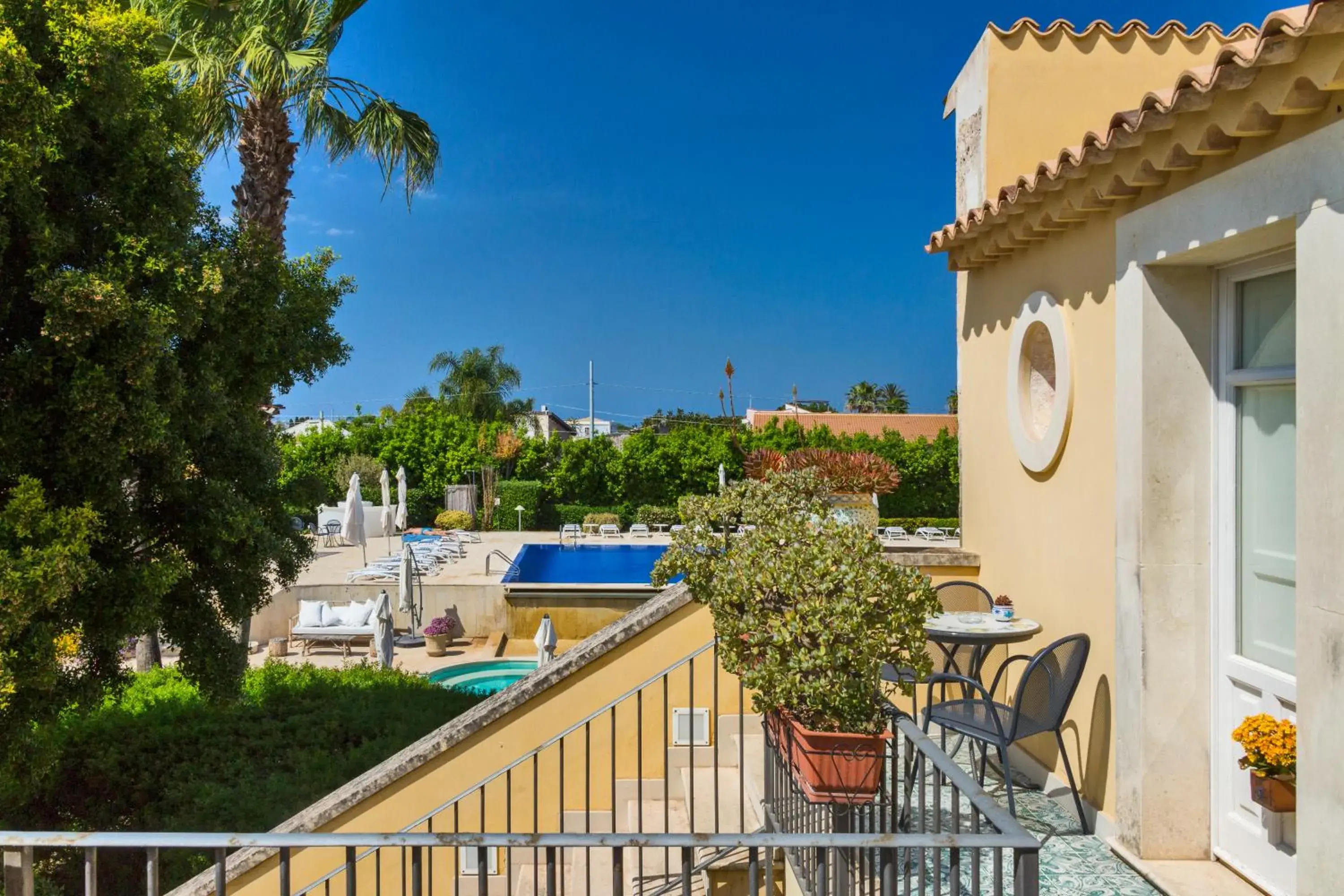 Pool View in Hotel Caiammari