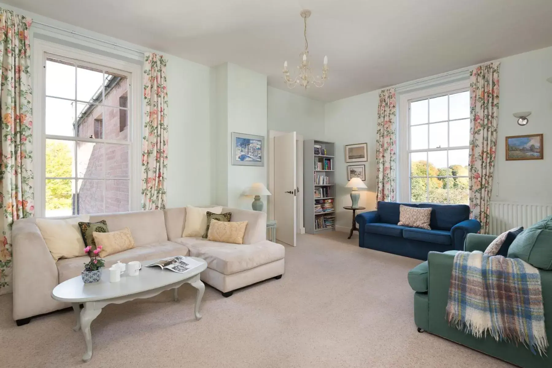 Seating Area in Warwick Hall