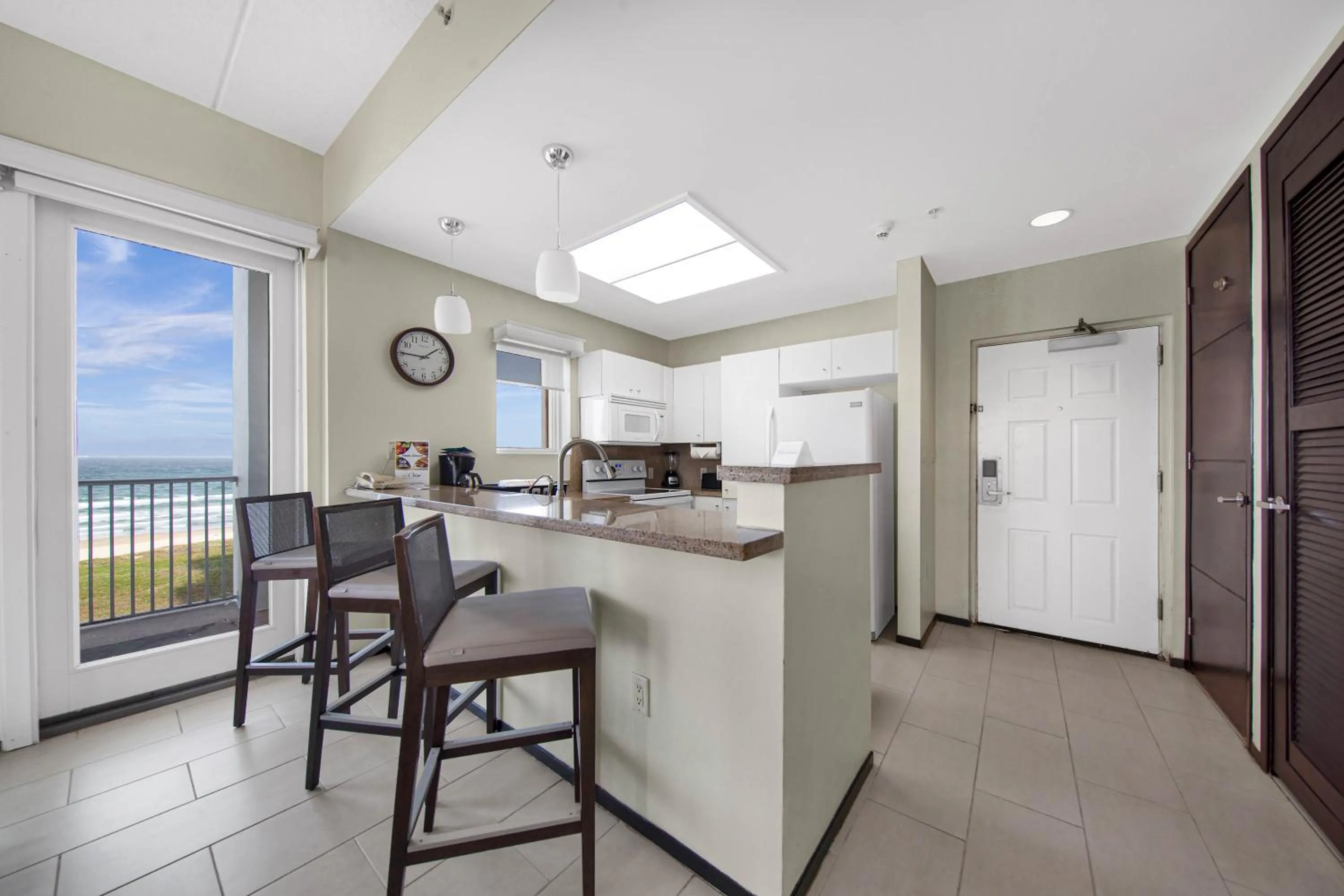 Communal kitchen in Peninsula Island Resort & Spa - Beachfront Property at South Padre Island