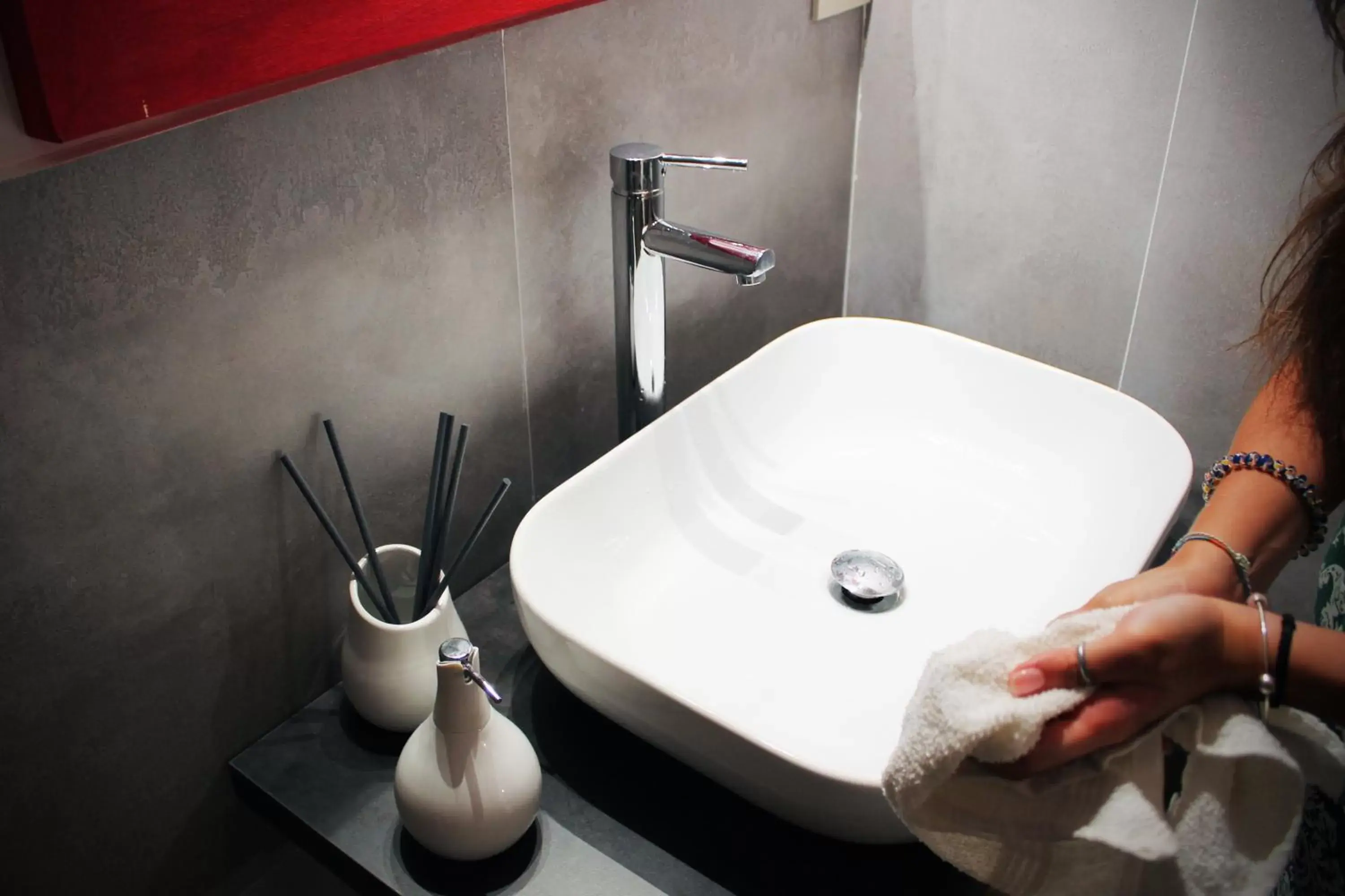 Bathroom in Palazzo delle Logge