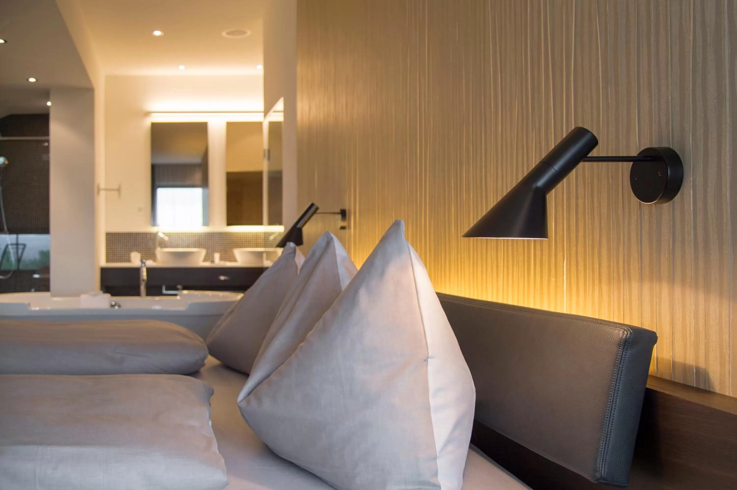 Decorative detail, Bed in Wellnesshotel Golfpanorama