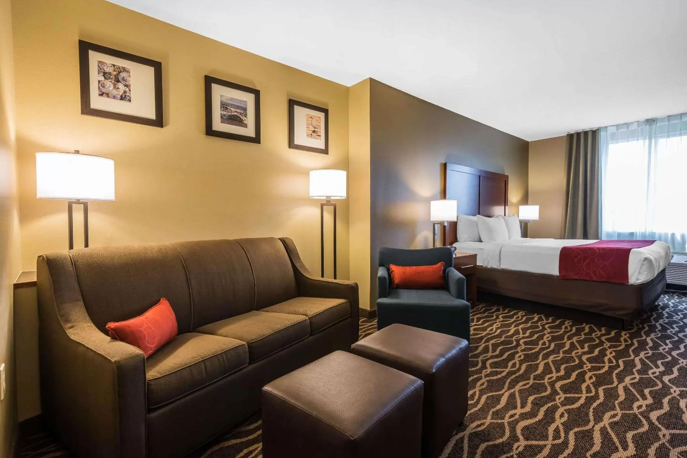 Photo of the whole room in Comfort Suites Tampa Airport North