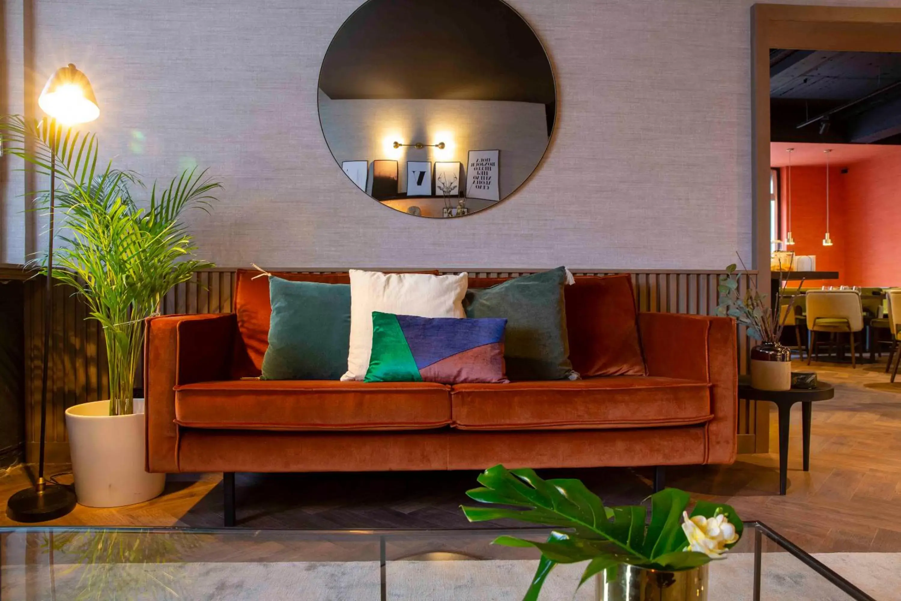 Lobby or reception in Hôtel Restaurant Vaillant Colmar Nord Lobby or reception in Hôtel Restaurant Vaillant Colmar Nord