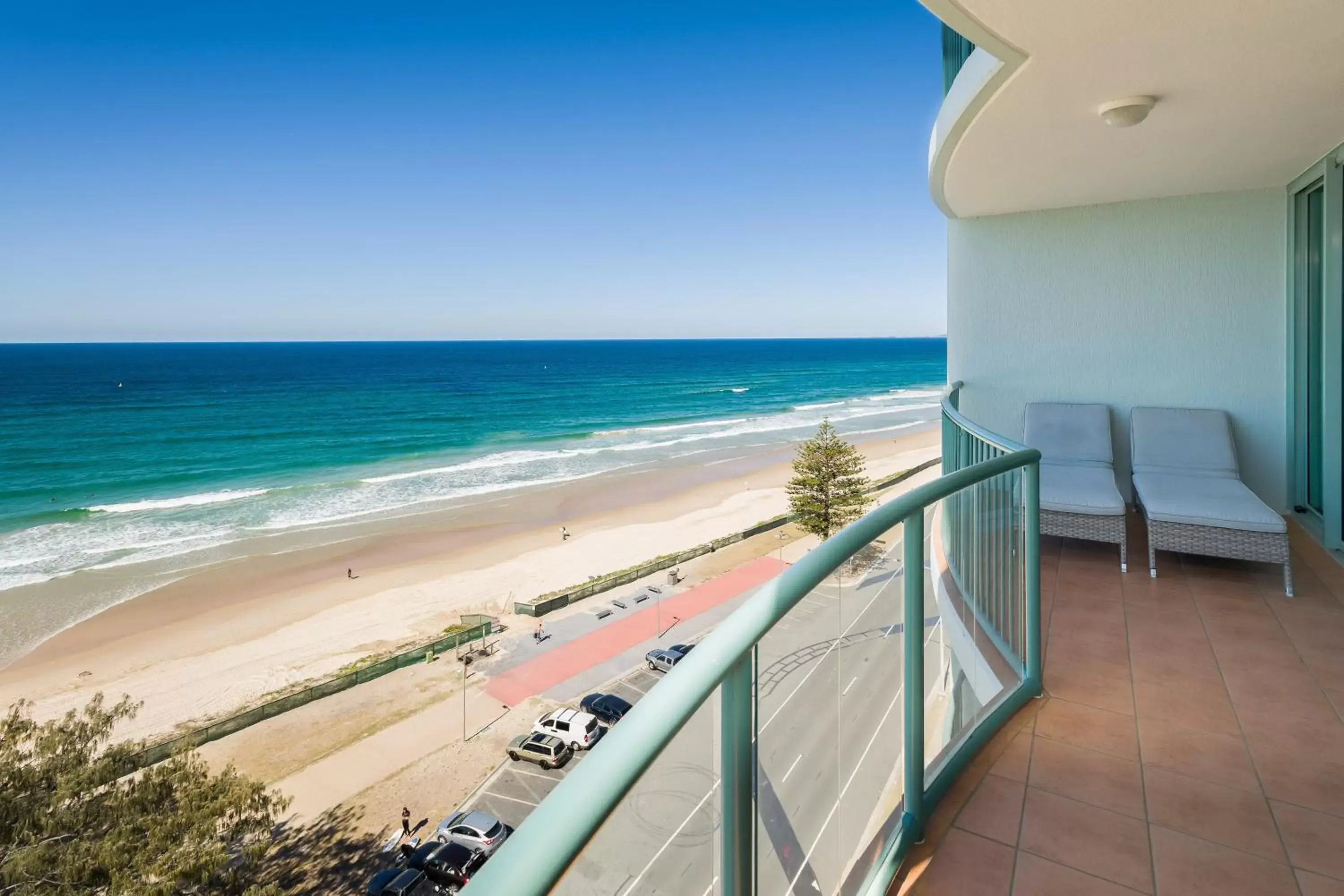 Balcony/Terrace in The Waterford on Main Beach