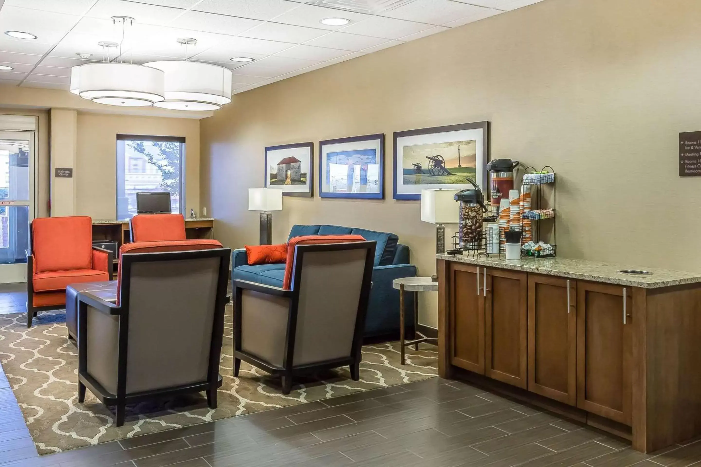 Lobby or reception in Comfort Inn