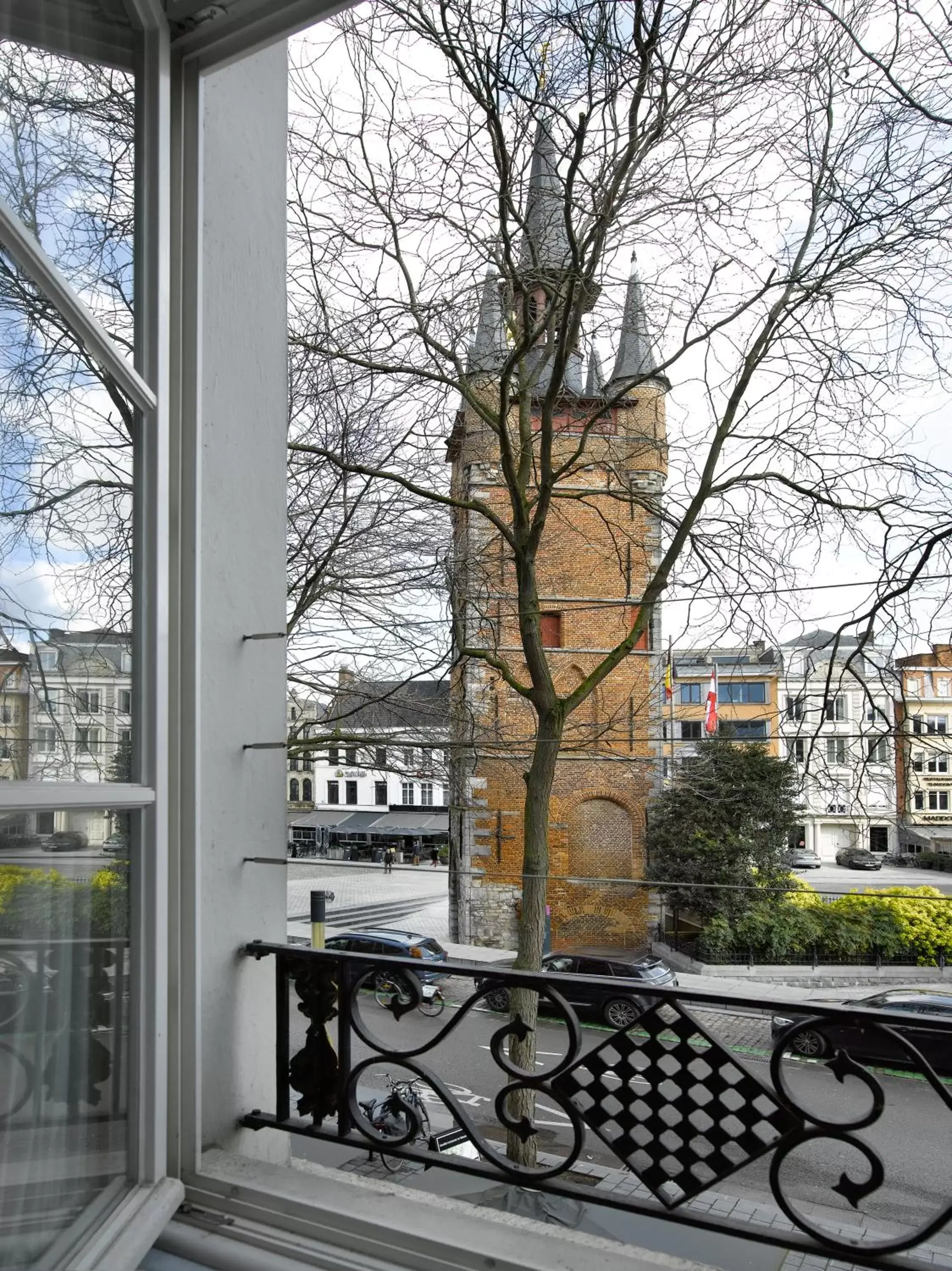 Landmark view in Hotel Damier Kortrijk