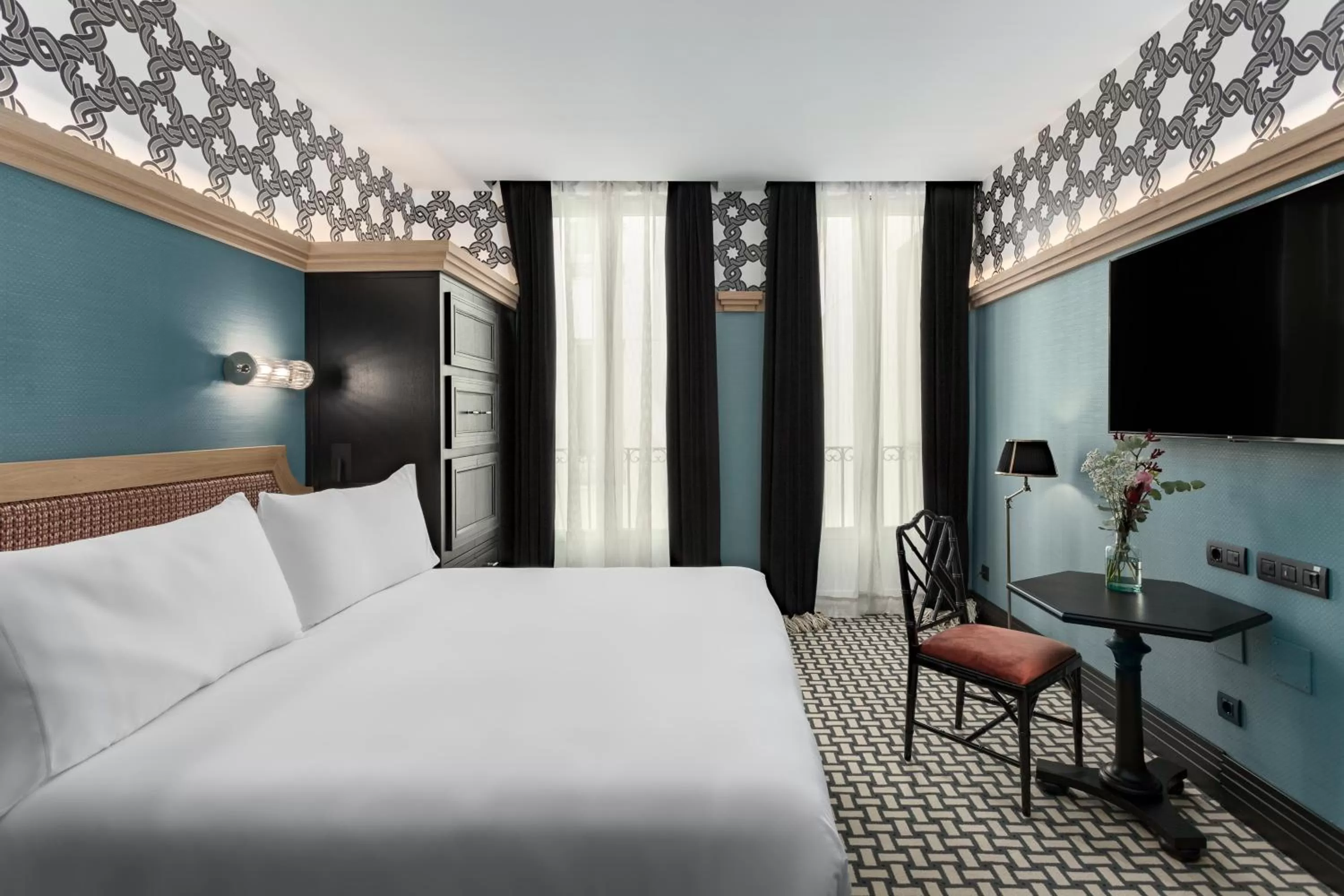 Bed in Room Mate Collection Alba, Madrid