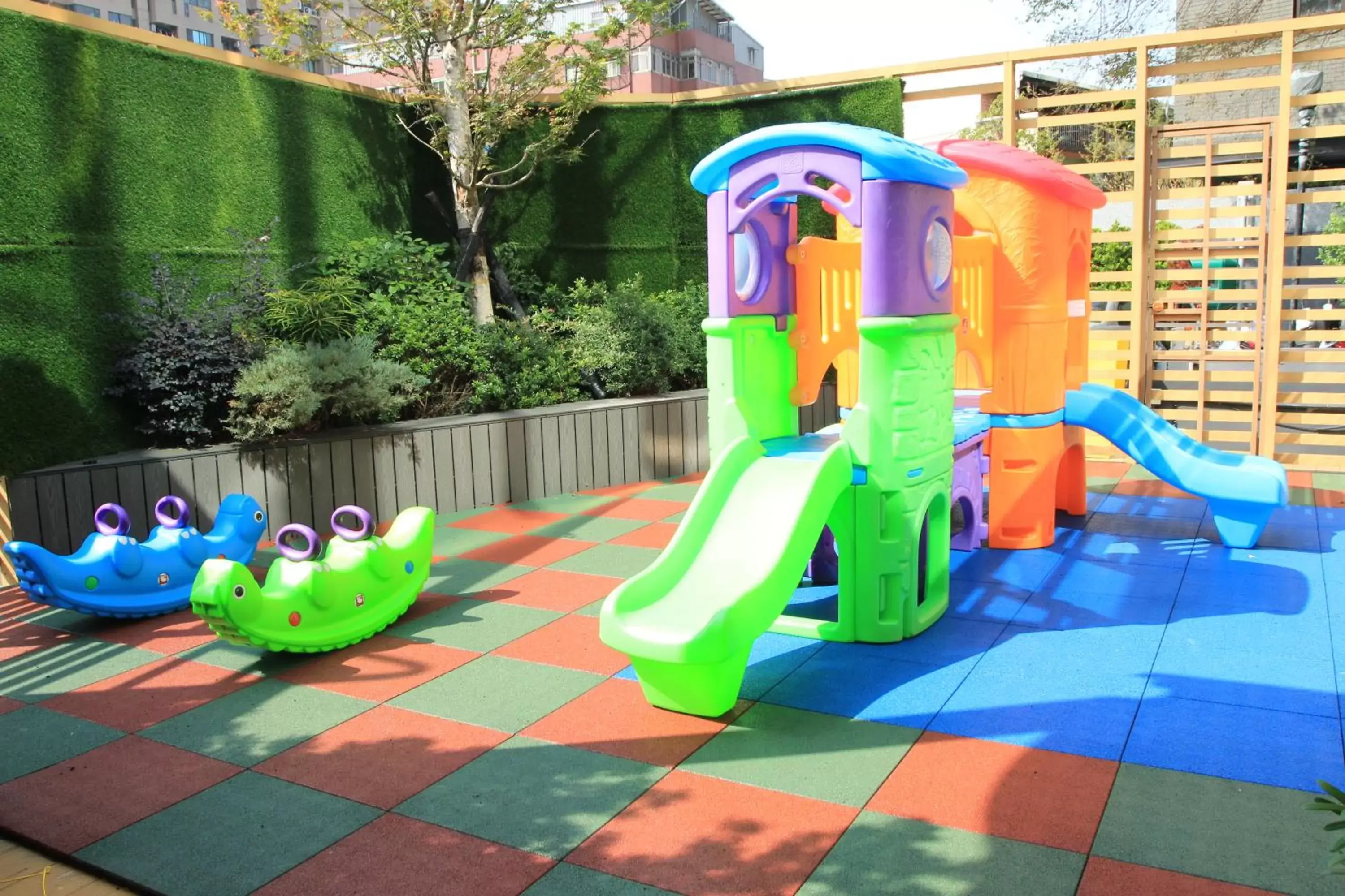 Children play ground, Children's Play Area in Uinn Business Hotel-Shihlin