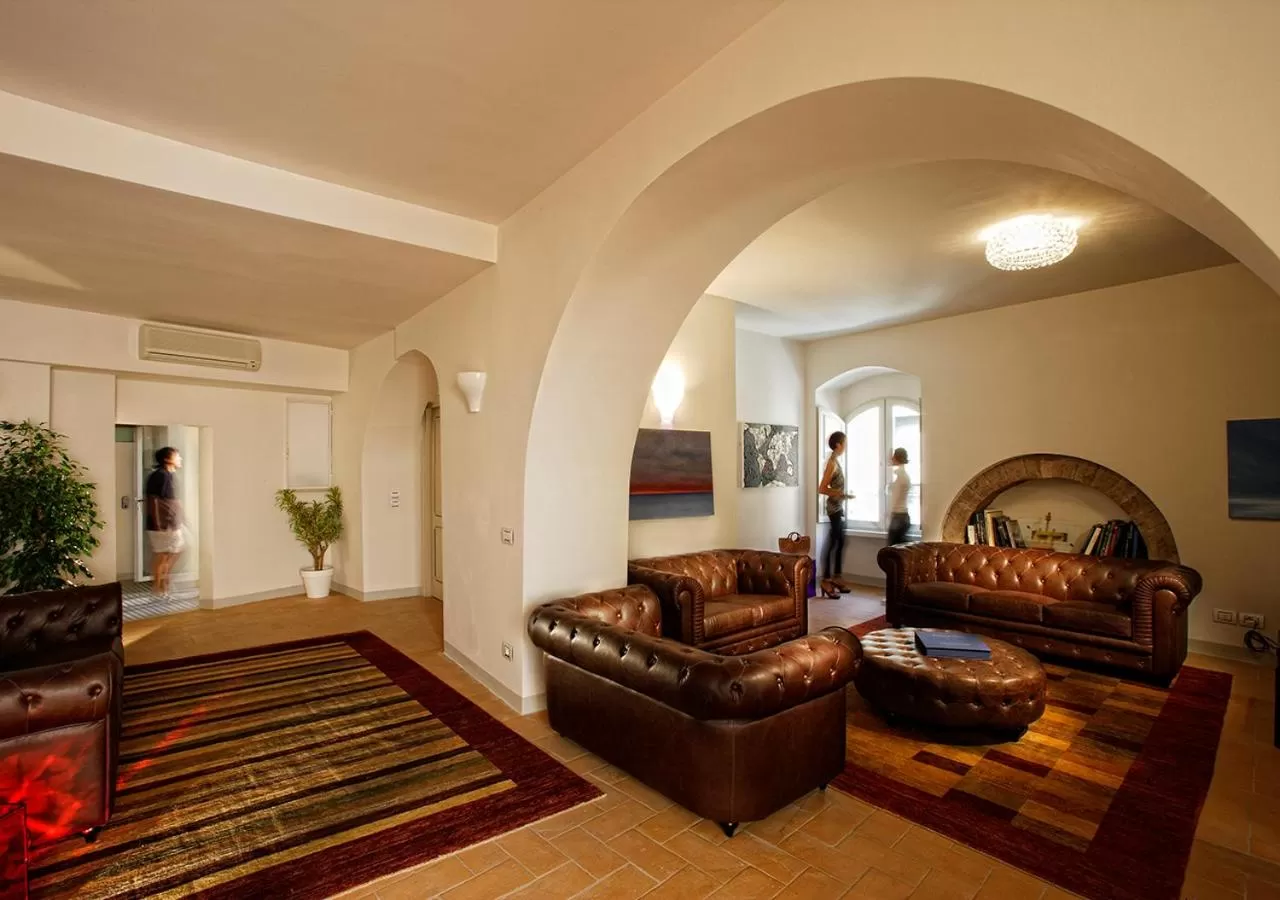 Lobby or reception in Hotel Sorella Luna