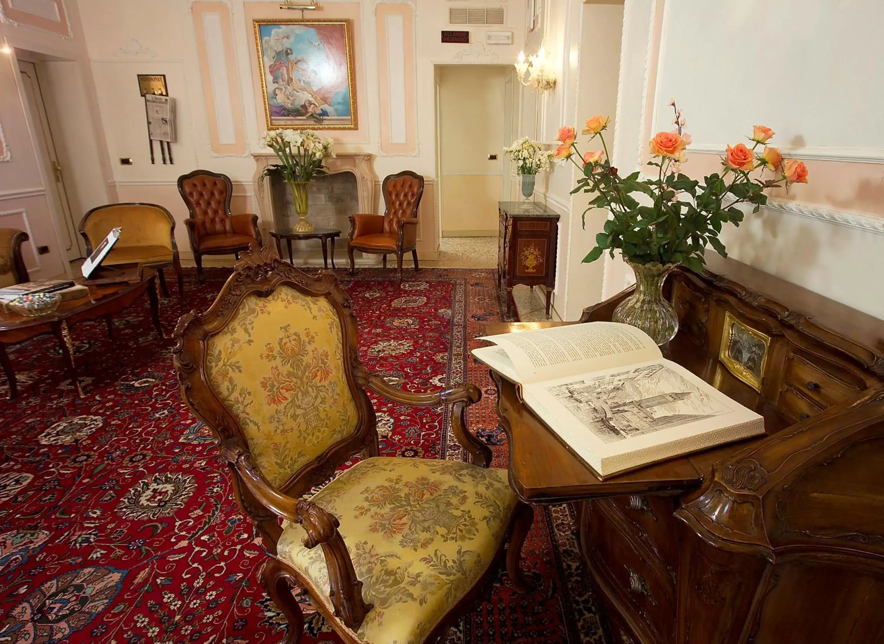 Lobby or reception in Hotel Ca' dei Conti