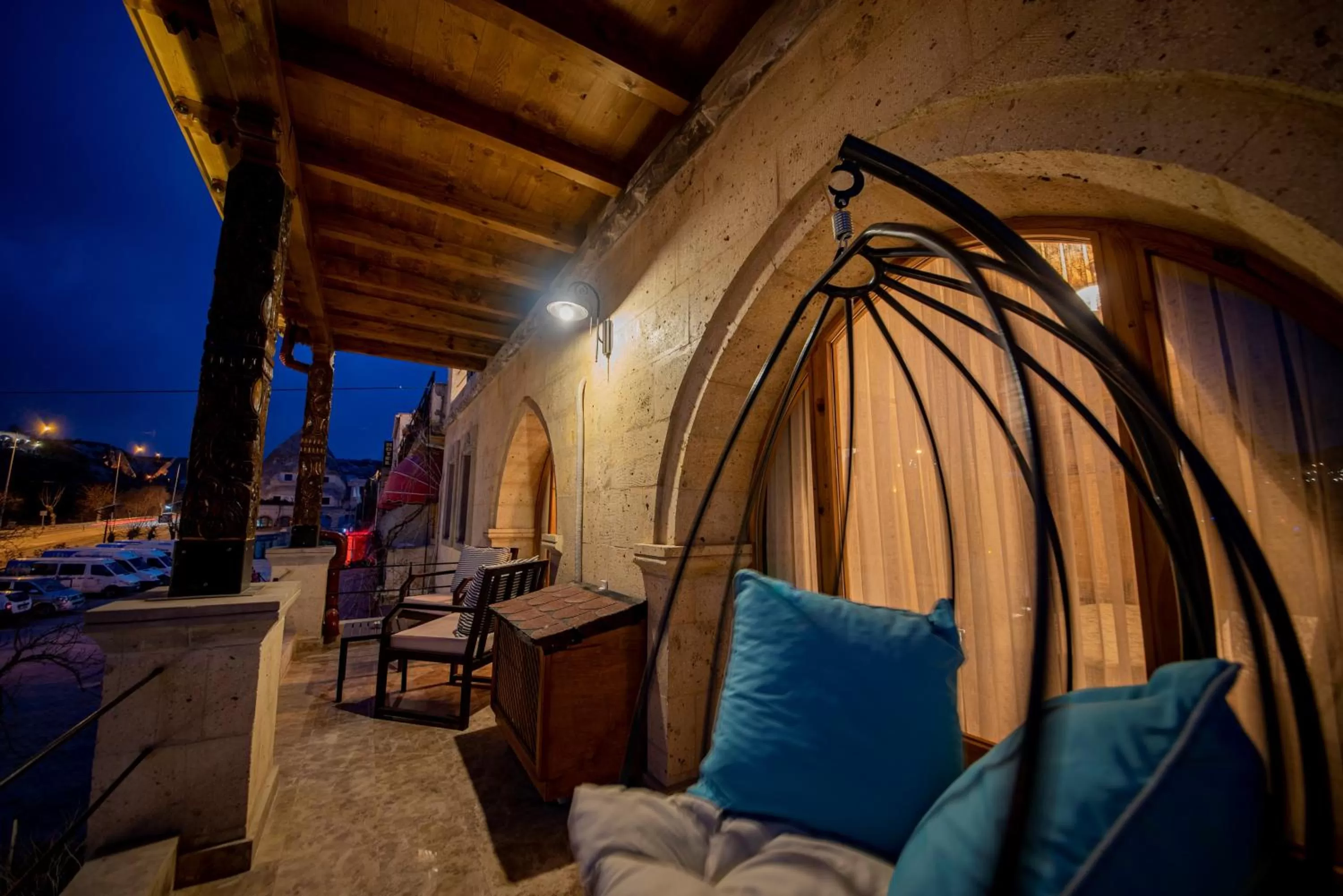 Balcony/Terrace in Cratus Stone Palace