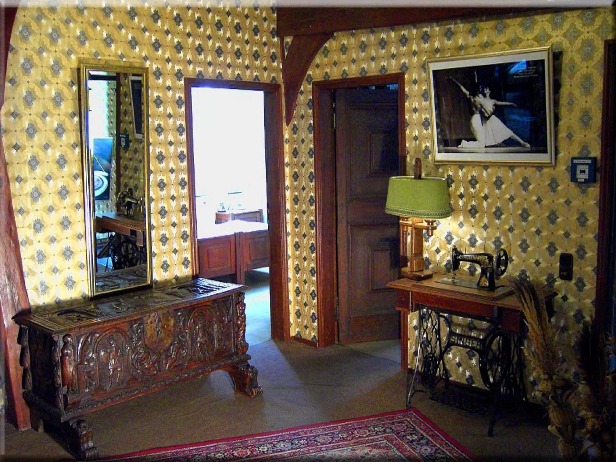 Decorative detail in Hotel Graf Rolshausen