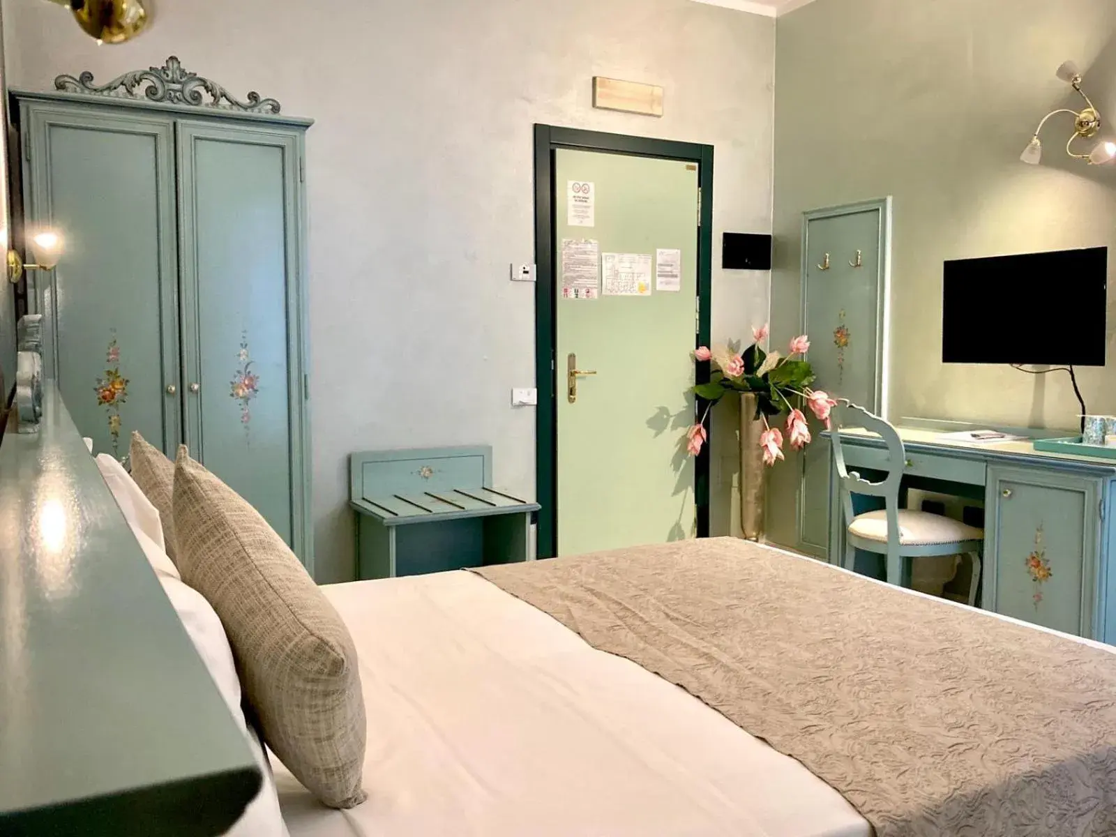 Bed in Piccolo Hotel Nogara