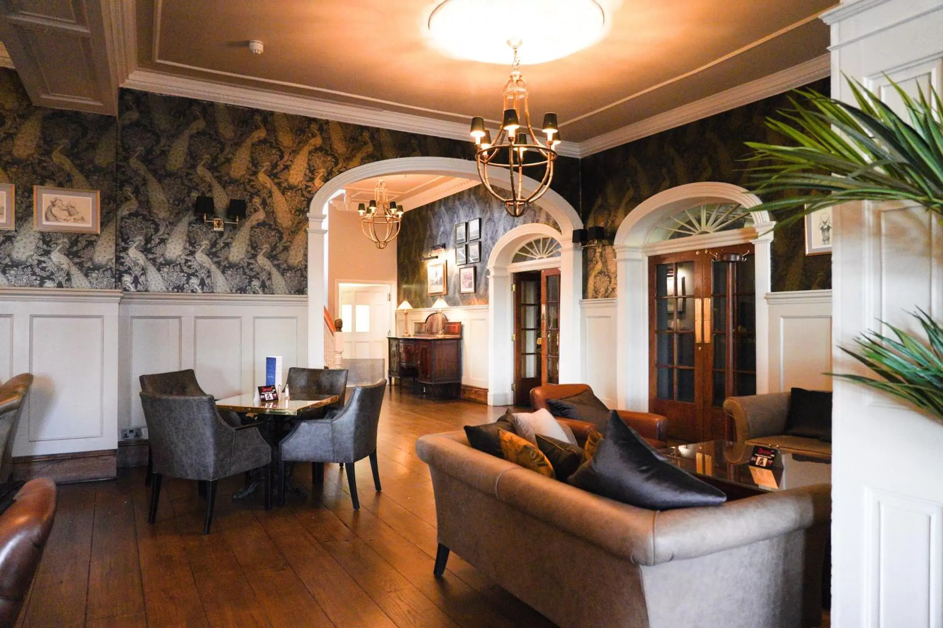 Lounge or bar, Seating Area in Hardwick Hall Hotel