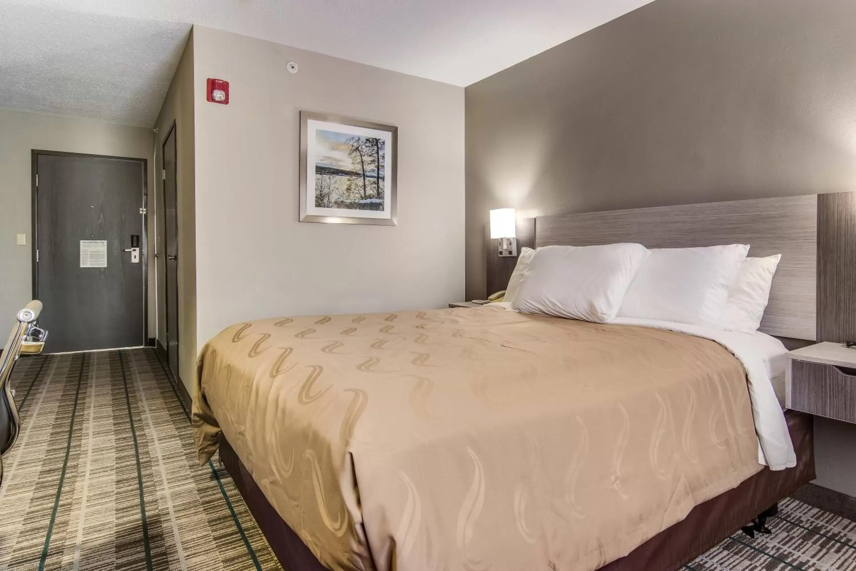 Property building, Bed in Quality Inn & Suites Grove City-Outlet Mall