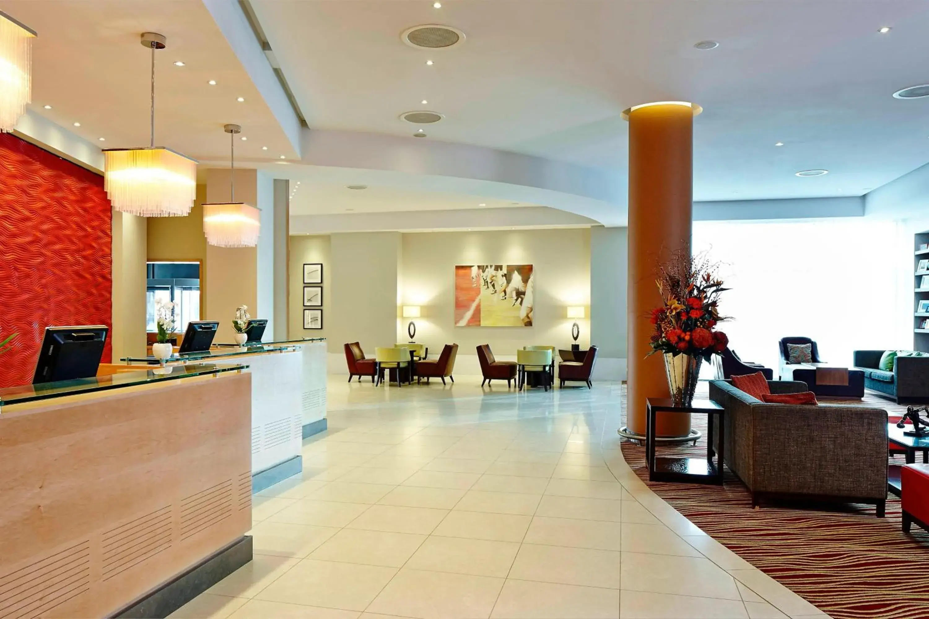 Lobby or reception, Lobby/Reception in London Marriott Hotel Twickenham