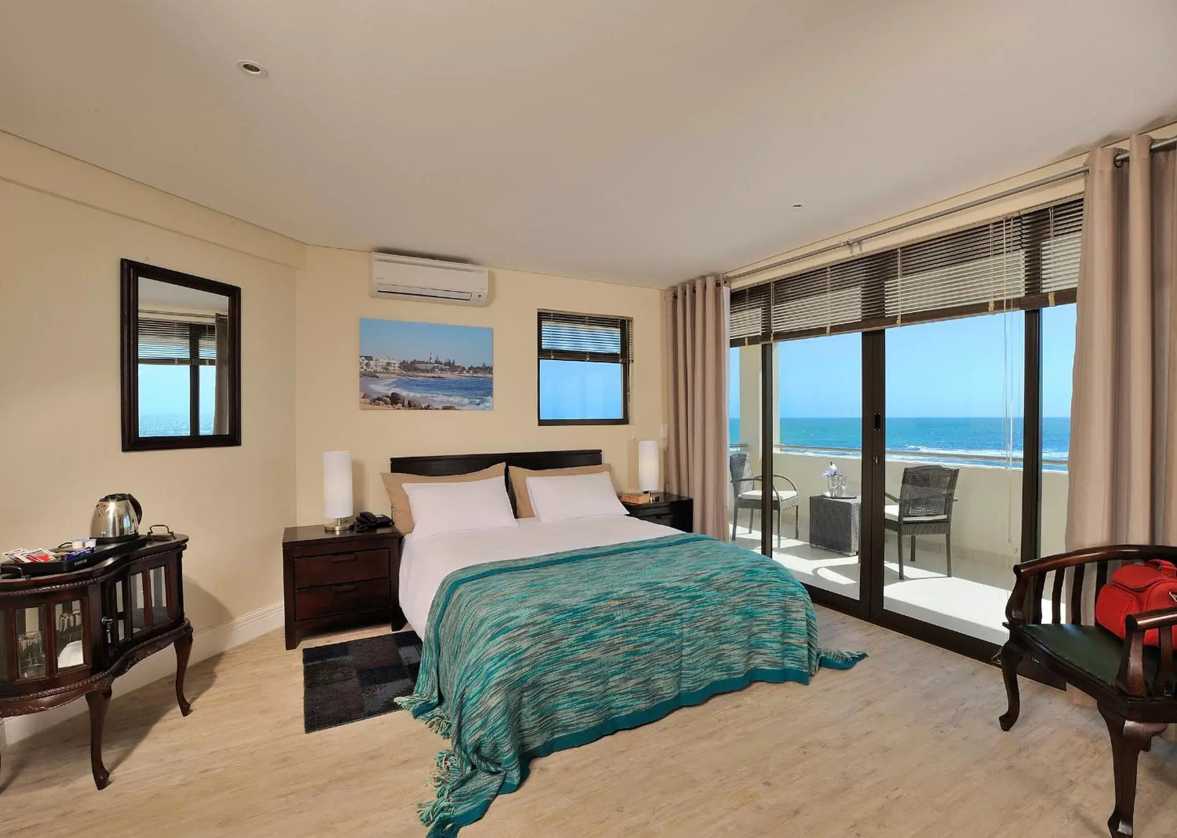 Photo of the whole room, Bed in Beach Hotel Swakopmund Photo of the whole room, Bed in Beach Hotel Swakopmund