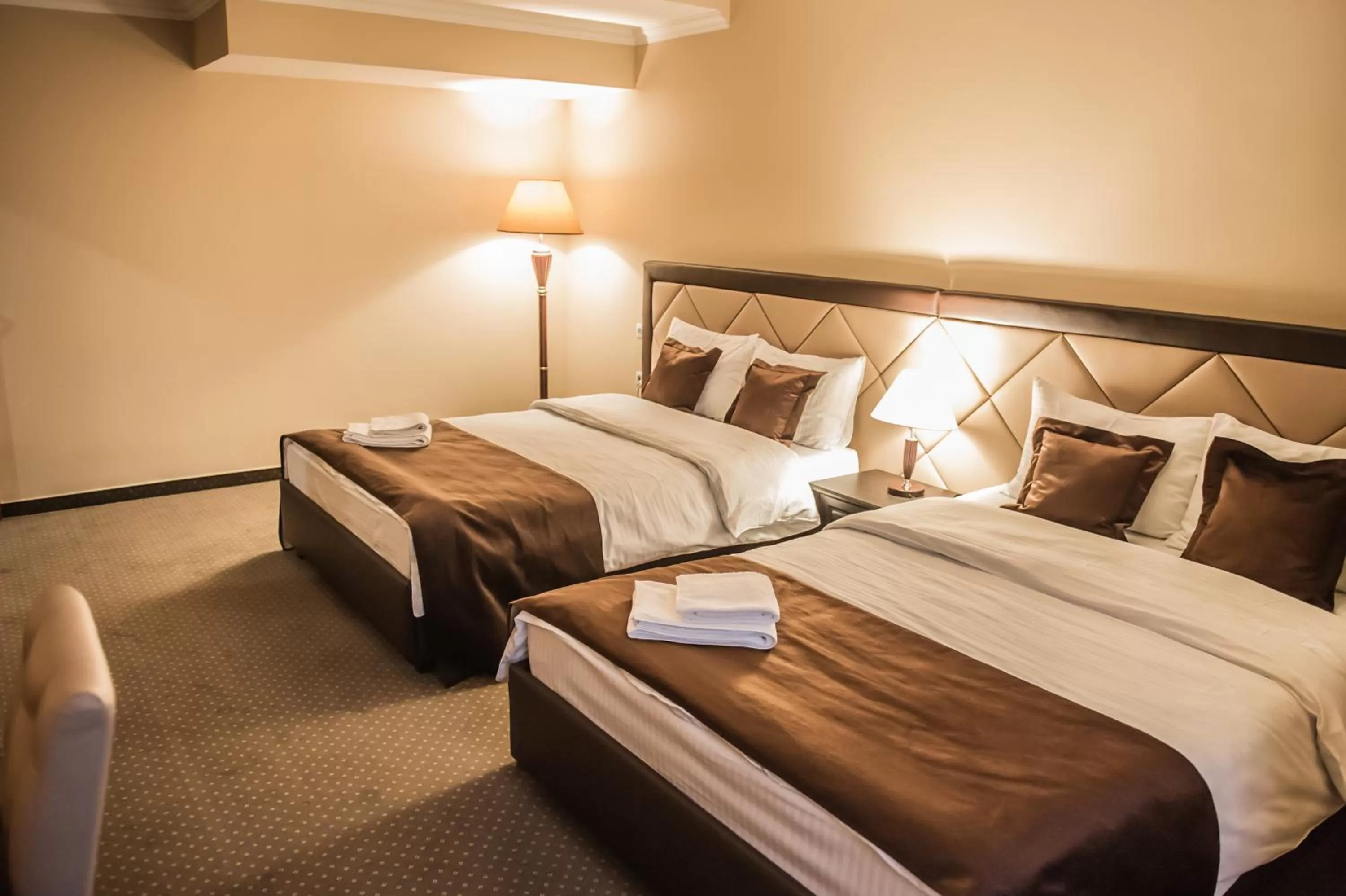 Bed in Bernardazzi Grand Hotel