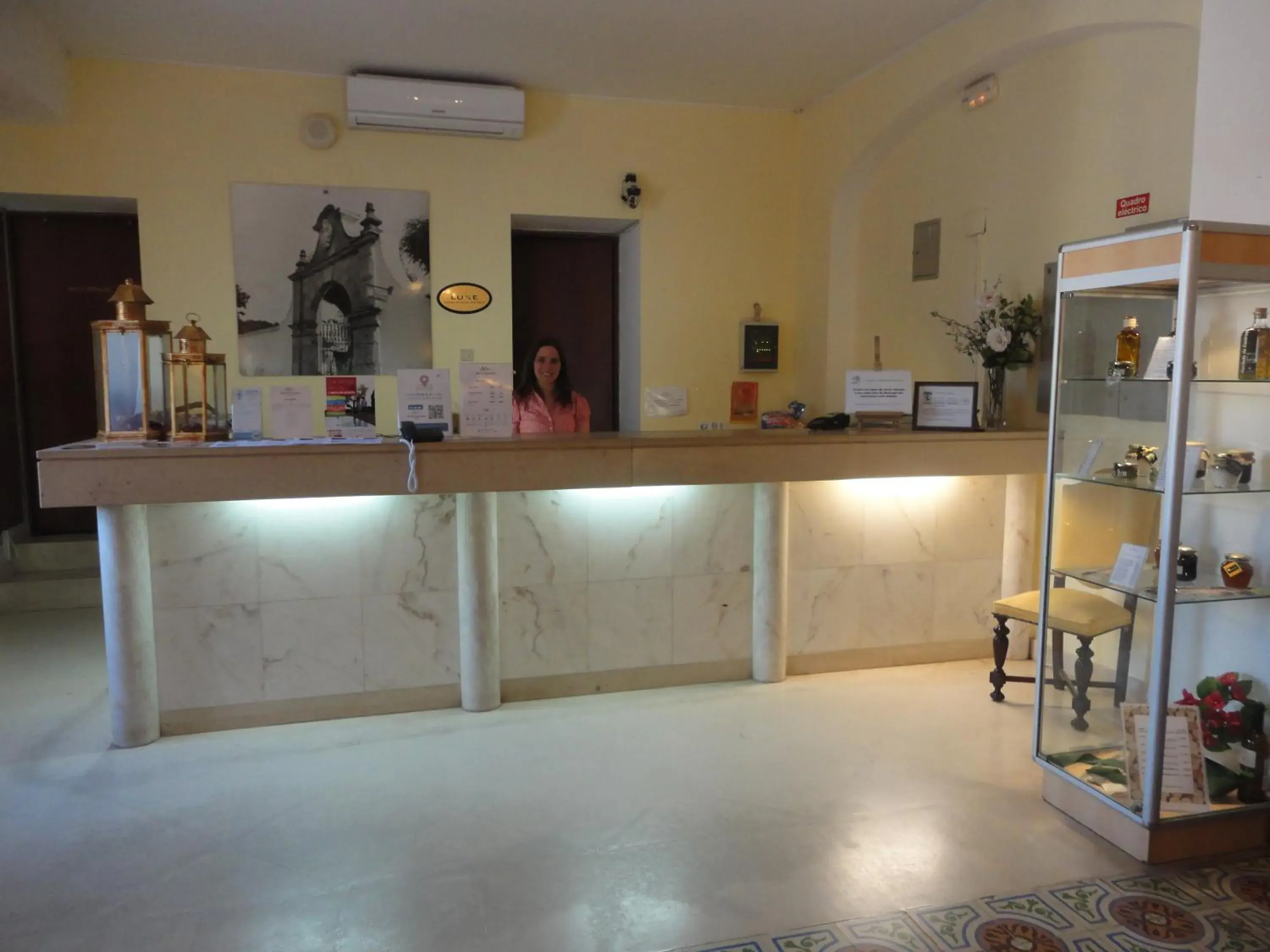 Lobby or reception in Hotel Rural Quinta de Santo Antonio