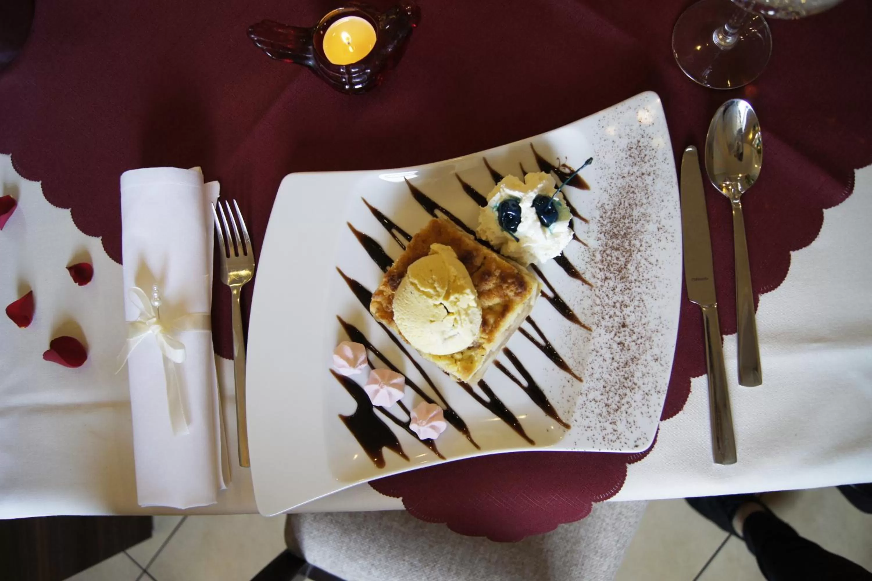 Food close-up in Hotel Pod Jeleniem