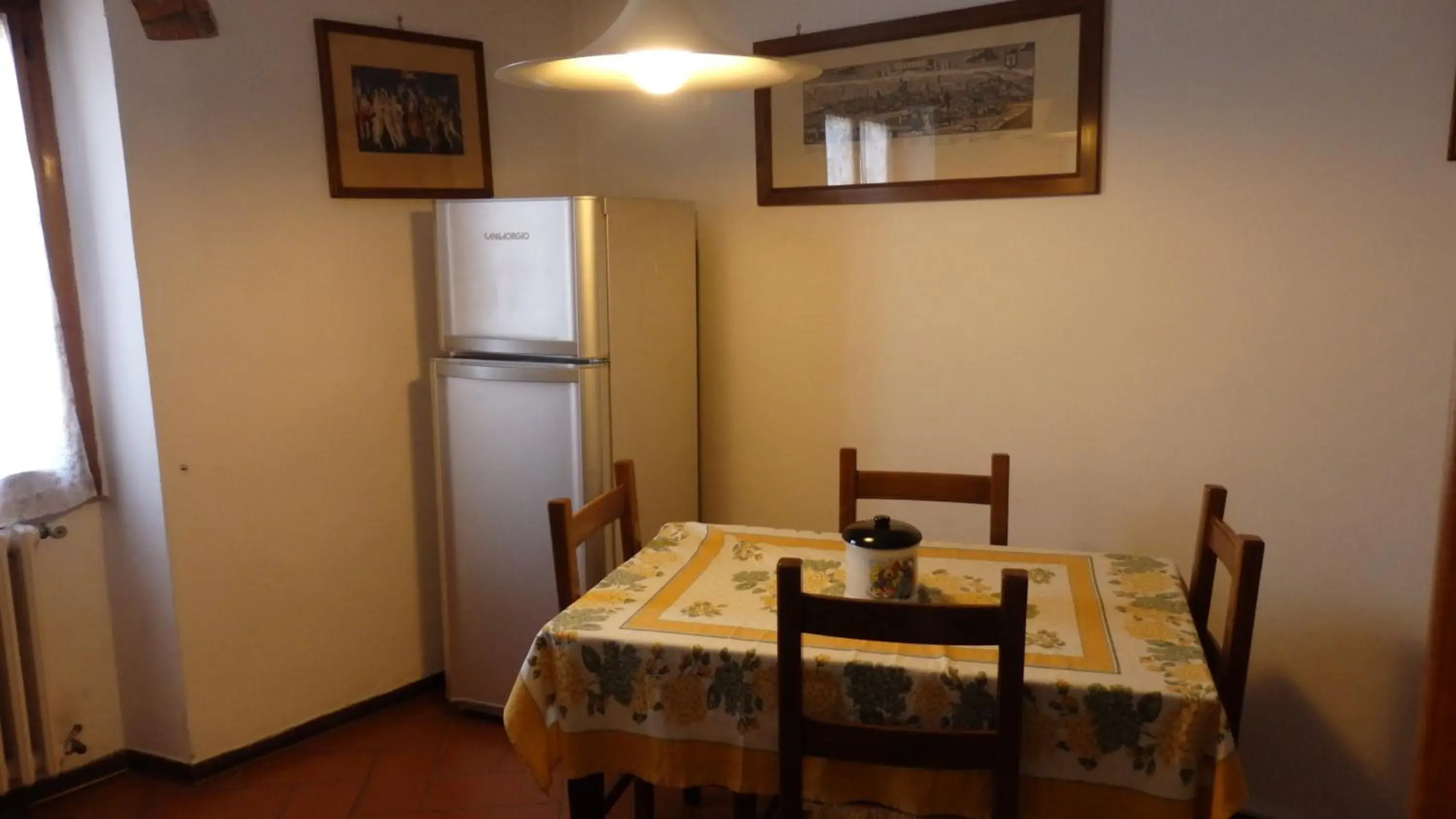 Kitchen or kitchenette, Dining Area in Residence Casprini da Omero