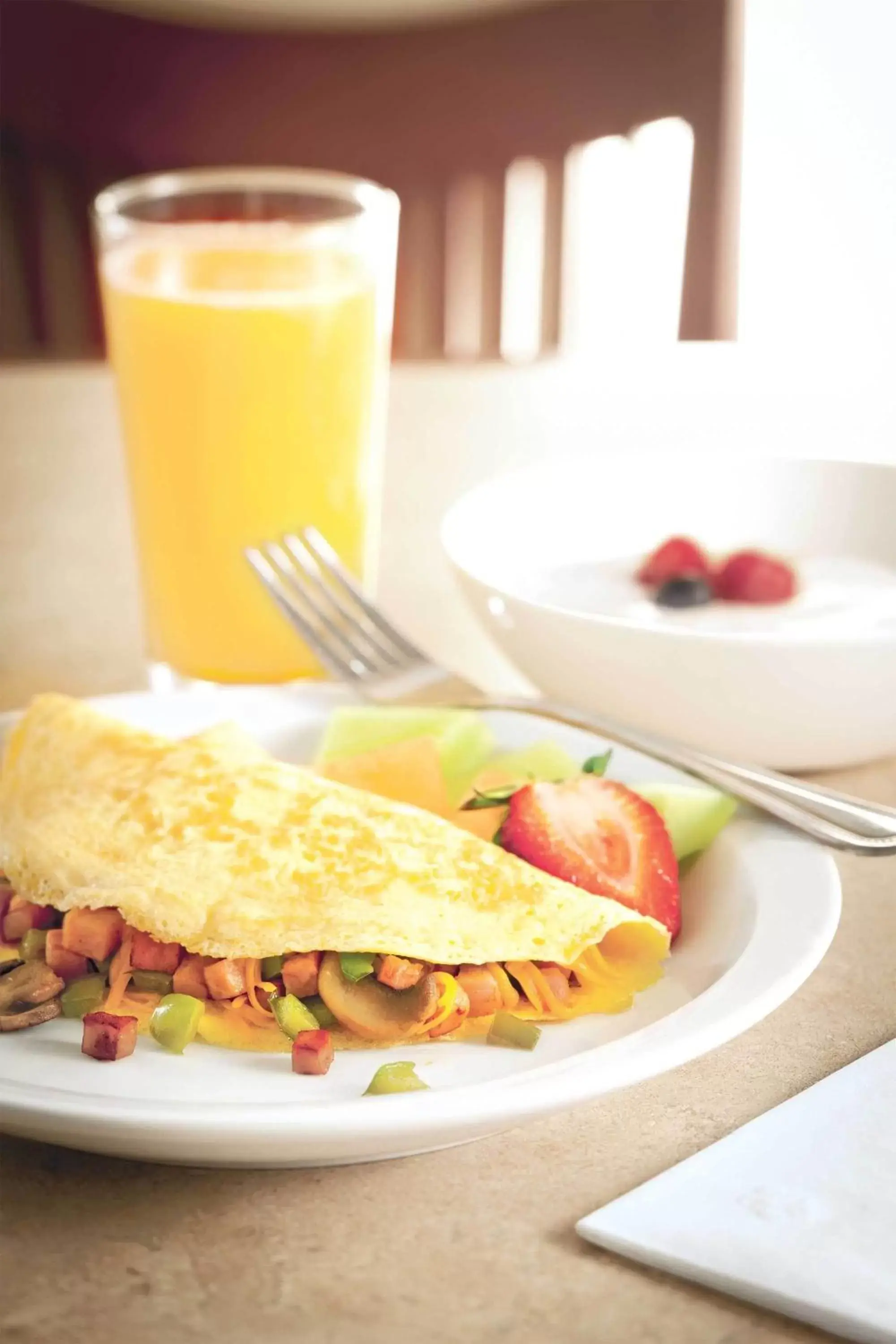American breakfast, Food in Country Inn & Suites by Radisson, Hagerstown, MD