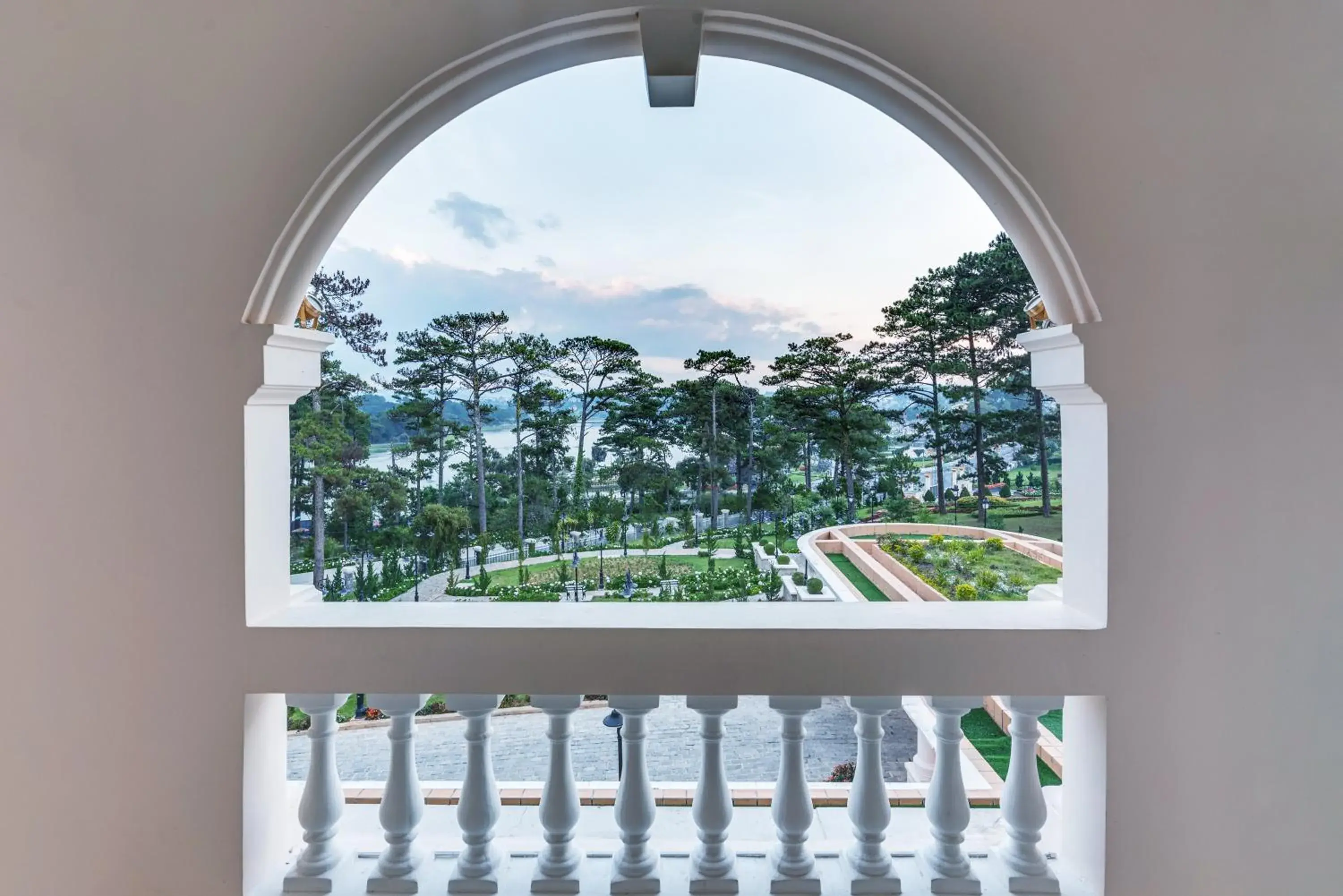 View in Dalat Palace Heritage Hotel