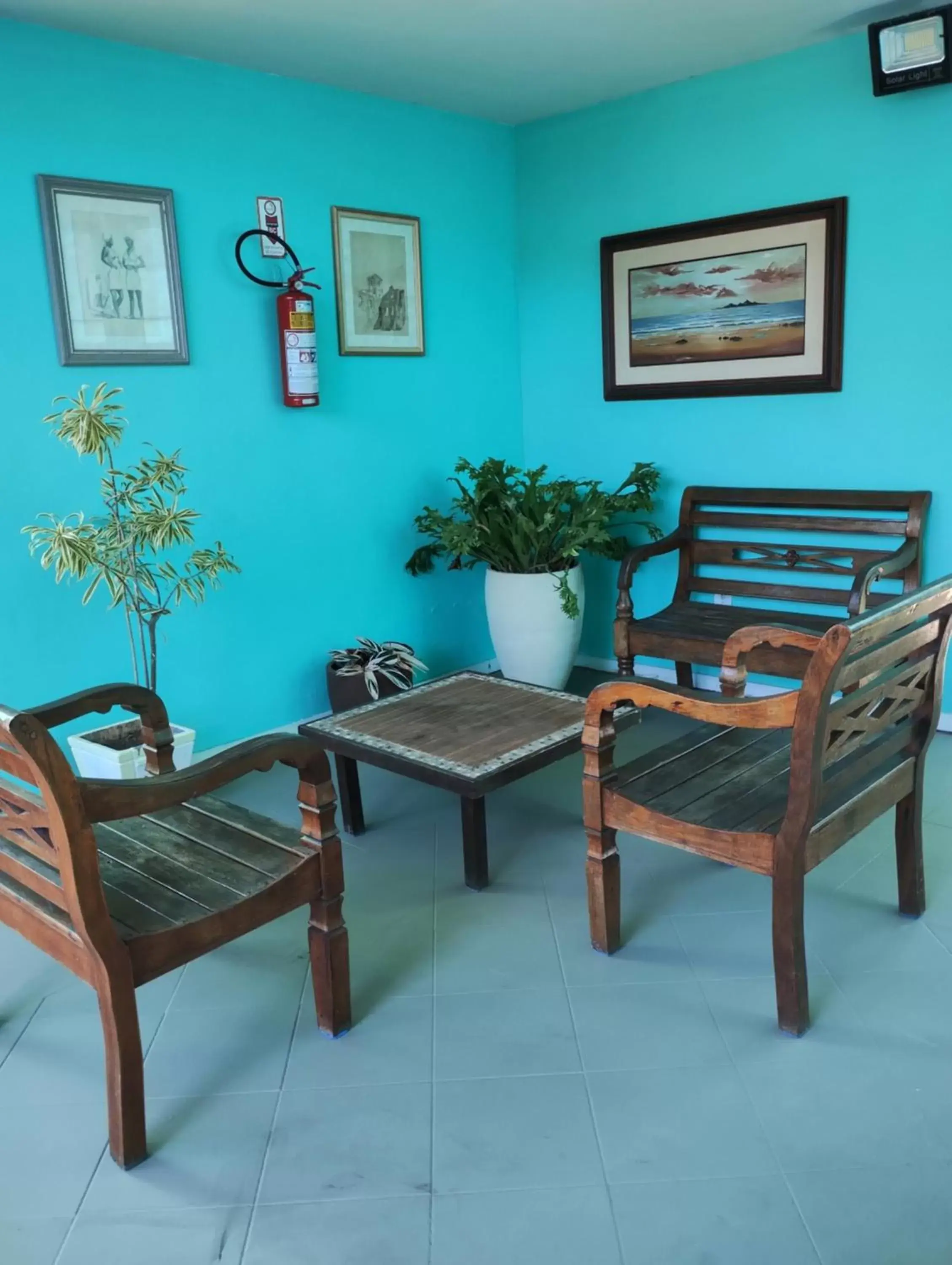 Seating Area in Pousada Paraíso do Atlântico