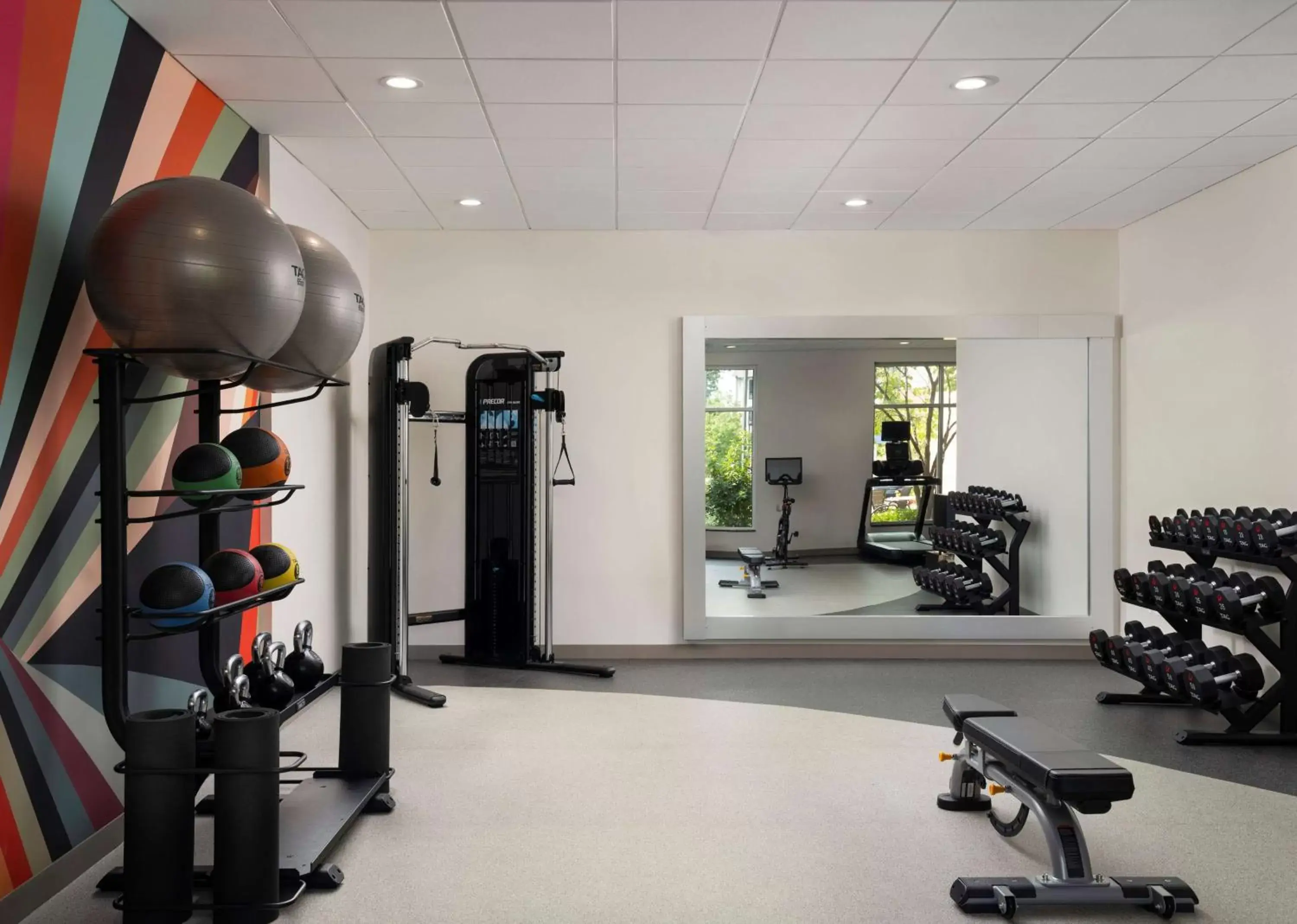 Fitness centre/facilities, Fitness Center/Facilities in Hilton Garden Inn Ann Arbor