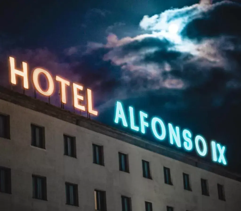 Property Logo/Sign in Hotel Alfonso IX