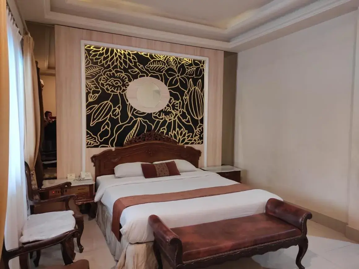 Bedroom in Hotel Indah Palace Yogyakarta