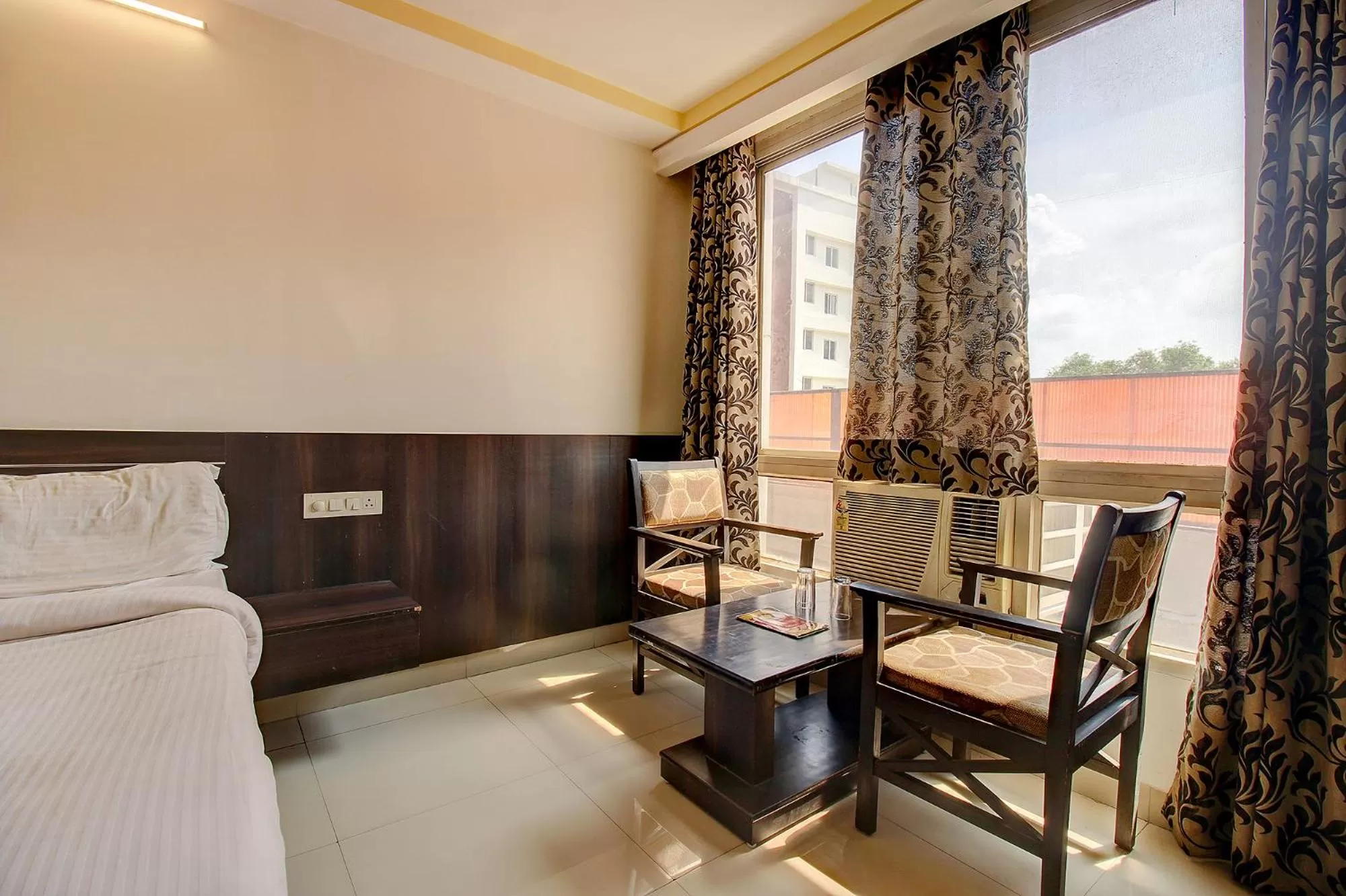 Seating area in FabHotel PS Grand